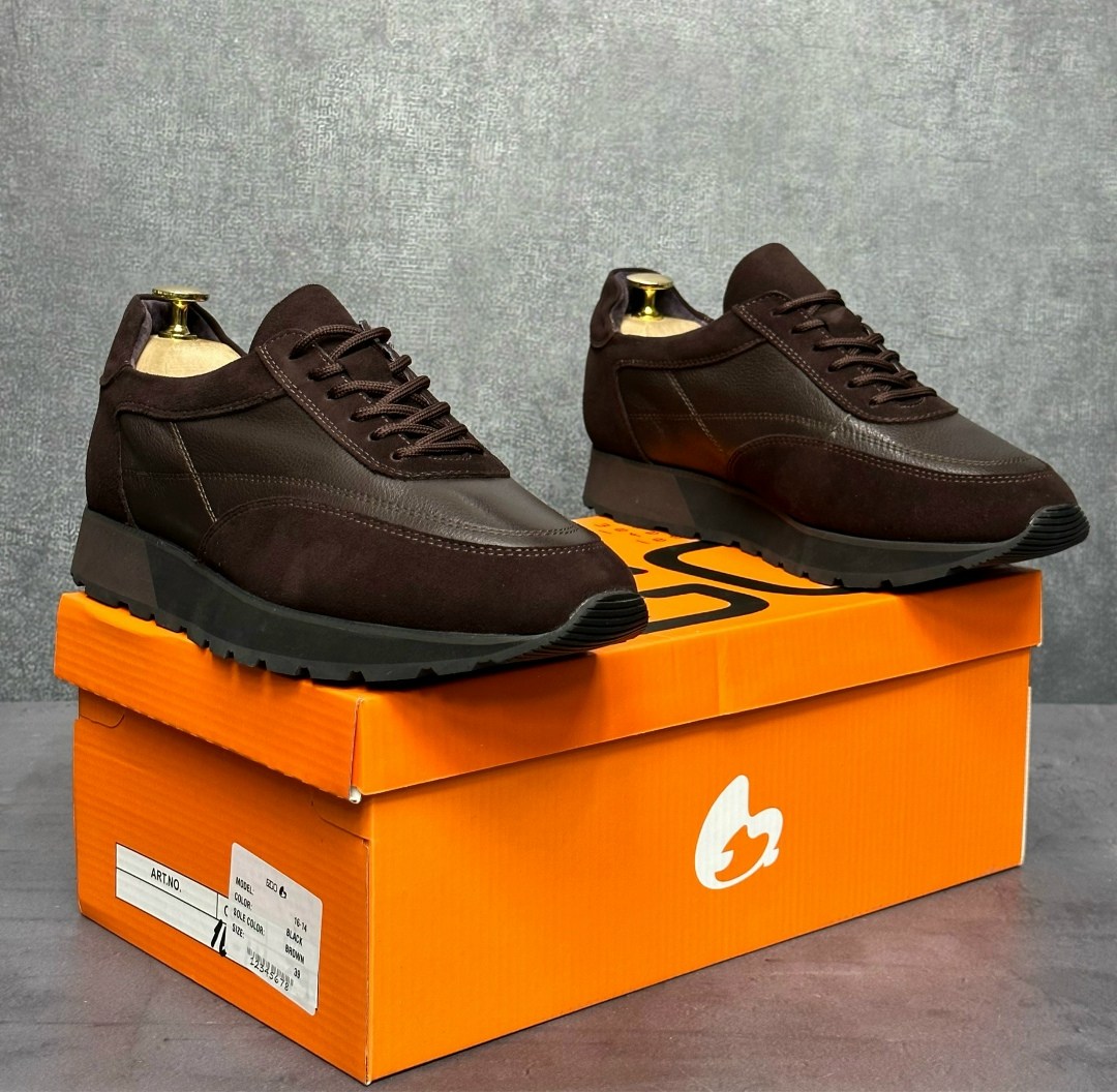 мужские кроссовки,мужские кроссовки из натуральной кожи,коричневые кроссовки,мужские кожаные кроссовки,