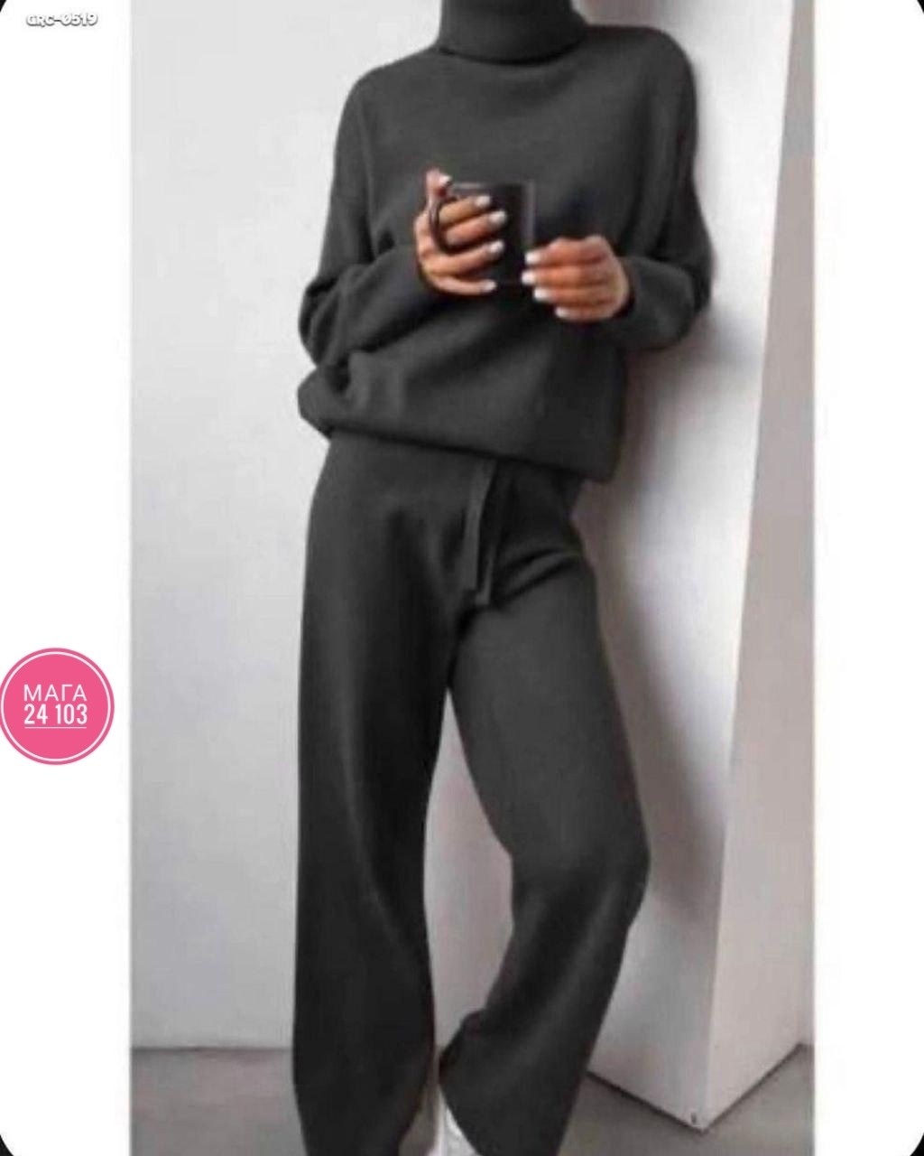 женский брючный костюм,костюм лапша,трикотажный костюм женский,брючный костюм,вязаные костюмы