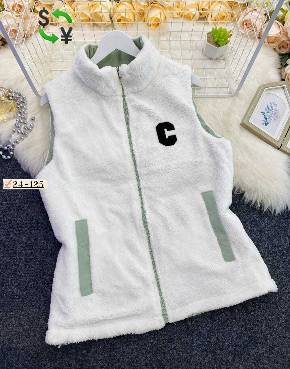 жилетка женская,жилетка двухсторонняя,двухсторонняя жилетка женская,жилет двусторонний,жилет женский