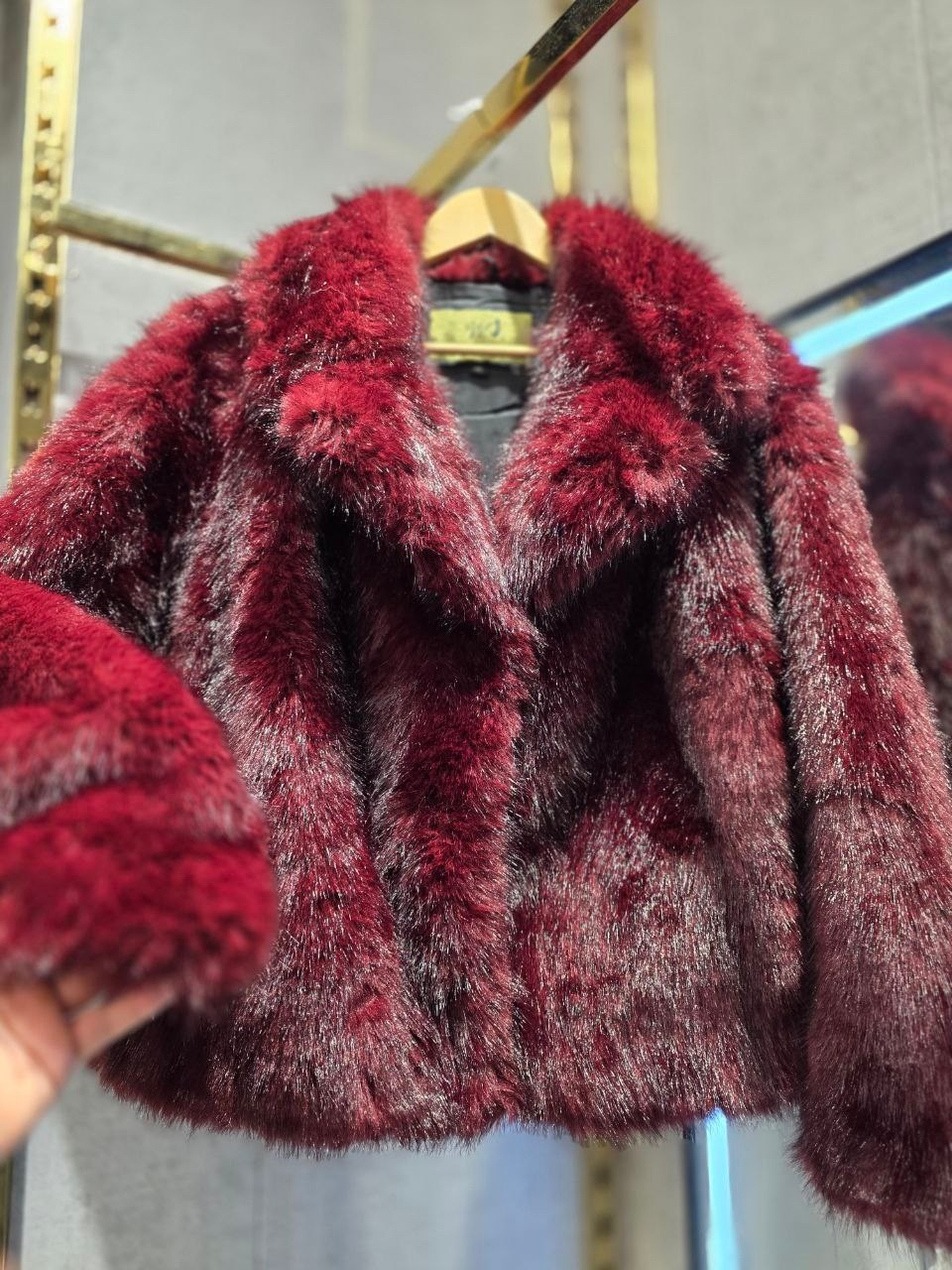 искусственная шуба бордовая,шуба из искусственного меха,женская шуба из натурального кроличьего меха,женская шуба из искусственного меха,пальто из искусственного меха