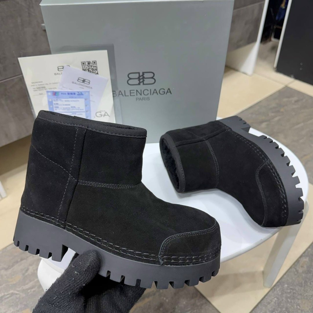 зимние женские брендовые ботинки balenciaga alaska fur bootie premium,,ботинки balenciaga alaska fur bootie premium,женские ботинки balenciaga premium alaska fur low boot - black,угги женские