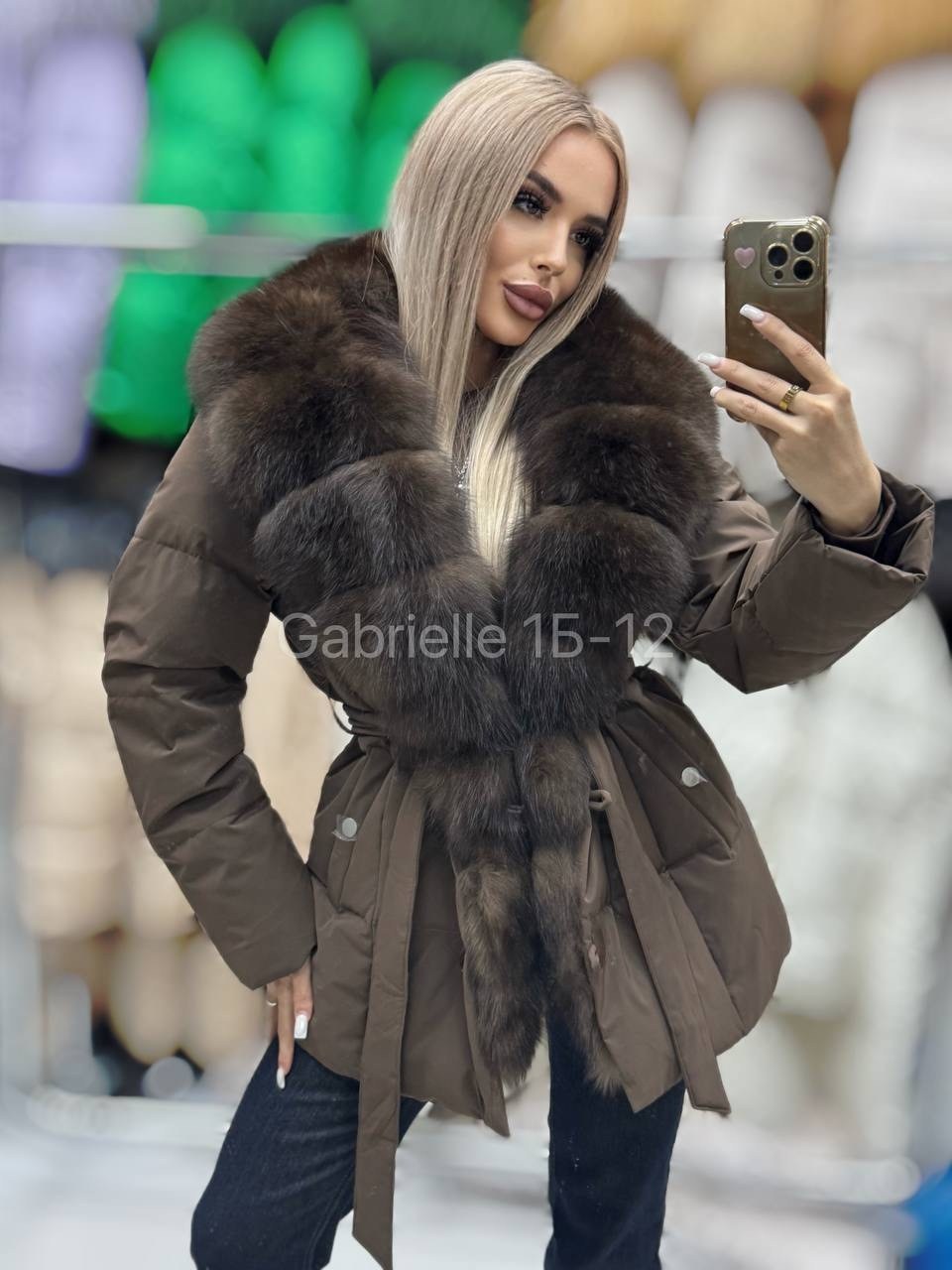 пуховик с натуральным мехом,пуховик с мехом,парка с мехом,пуховик женский,куртка - пуховик с мехом песца city furs