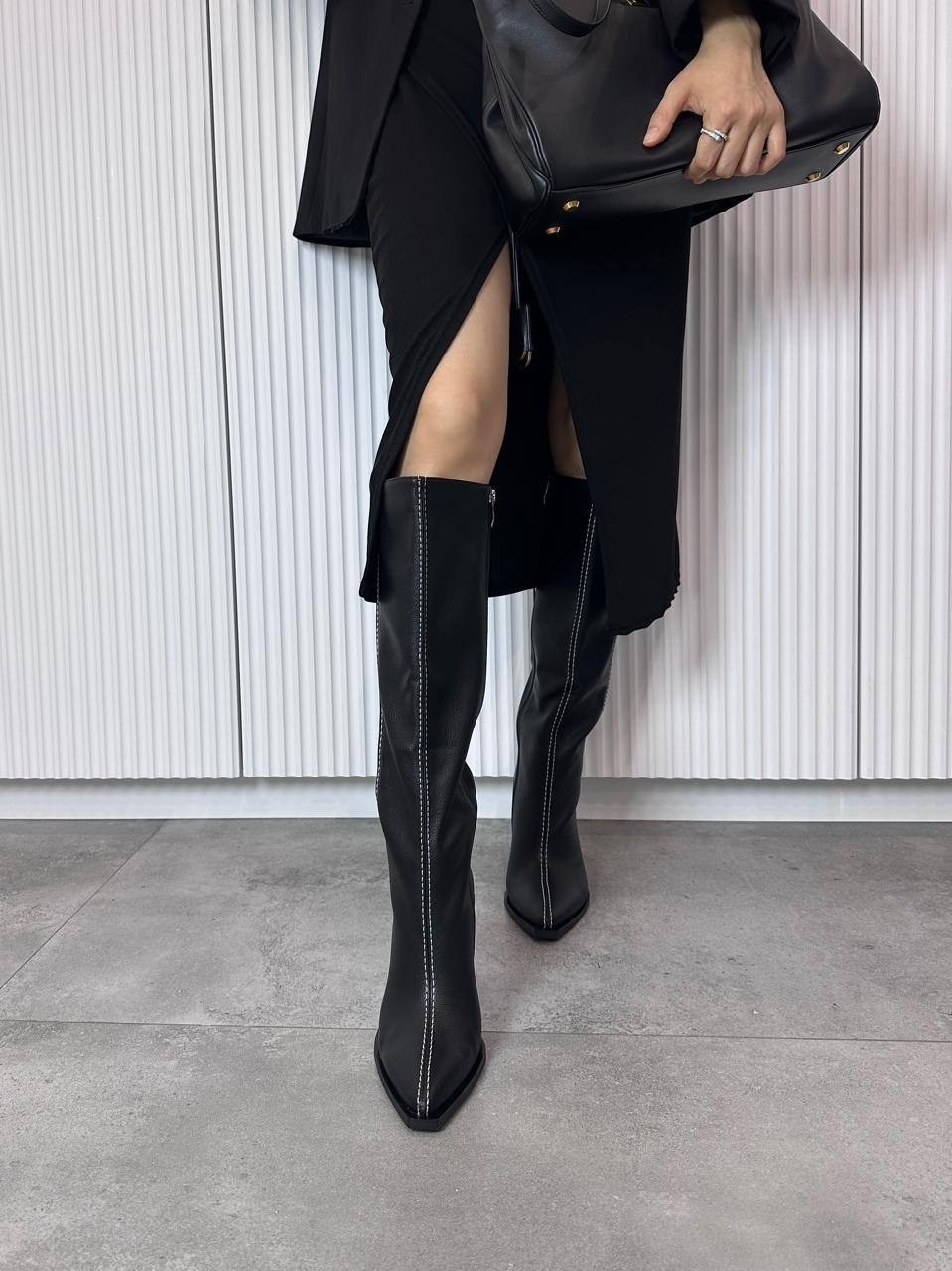 ,женские сапоги,женские высокие сапоги из натуральной кожи,сапоги высокие,сапоги модные