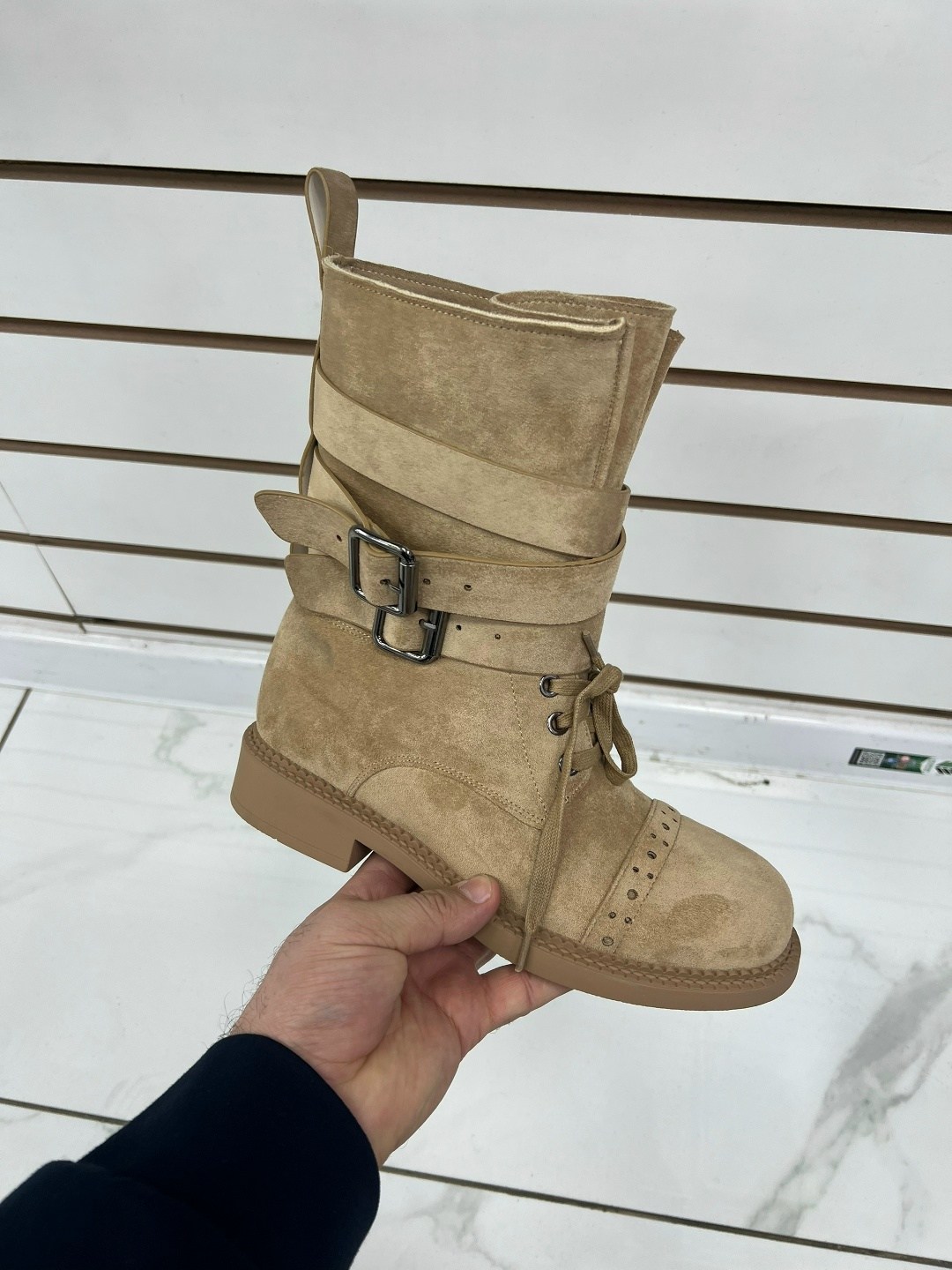 ботинки женские,,ботинки зимние женские,женские ботинки зима f8007-13 темно-бежевые, женская
