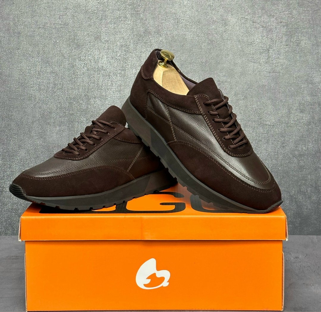 мужские кроссовки,мужские кроссовки из натуральной кожи,коричневые кроссовки,мужские кожаные кроссовки,