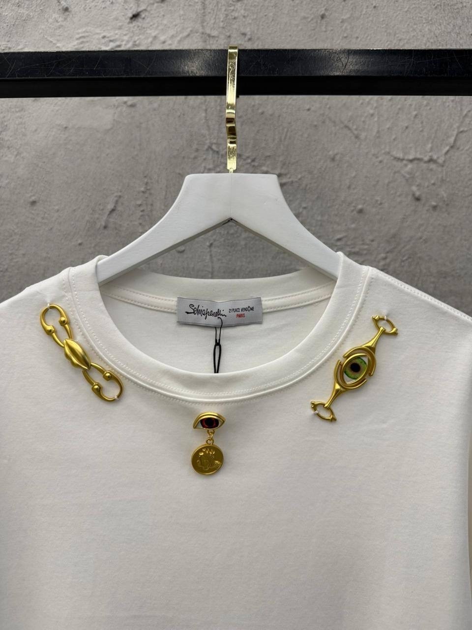 футболка женская с,футболки и топы,футболка стильная,белая футболка луи витон