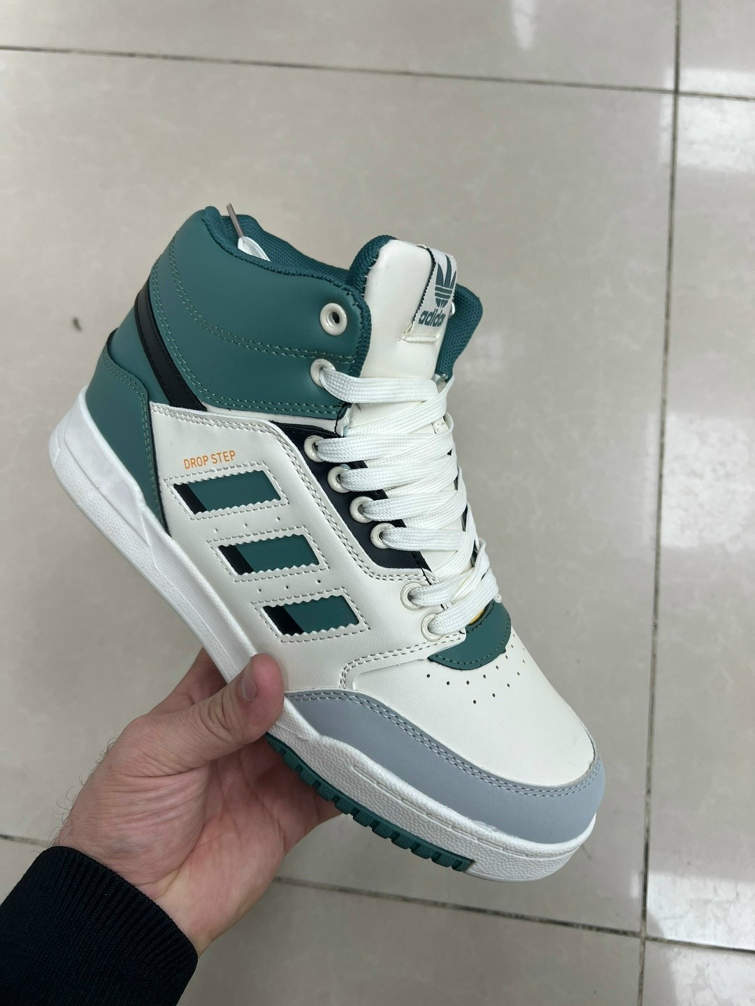 кроссовки adidas,,кроссовки originals drop step j,зимние кроссовки adidas,высокие кроссовки