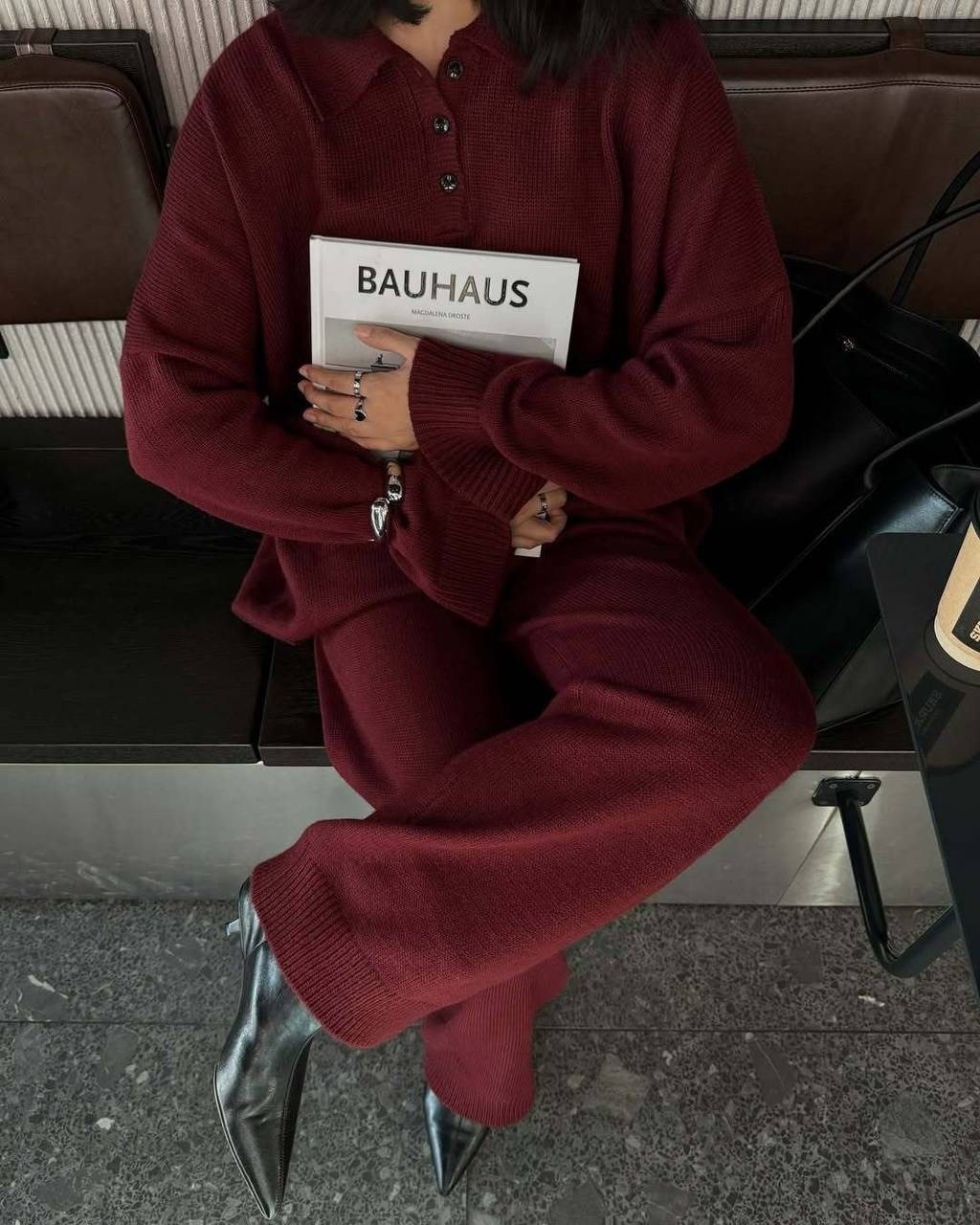 трикотажные костюмы,вязаный женский костюм свитер и брюки,костюм вязаный,костюм вязаный со штанами,вязаный женский костюм