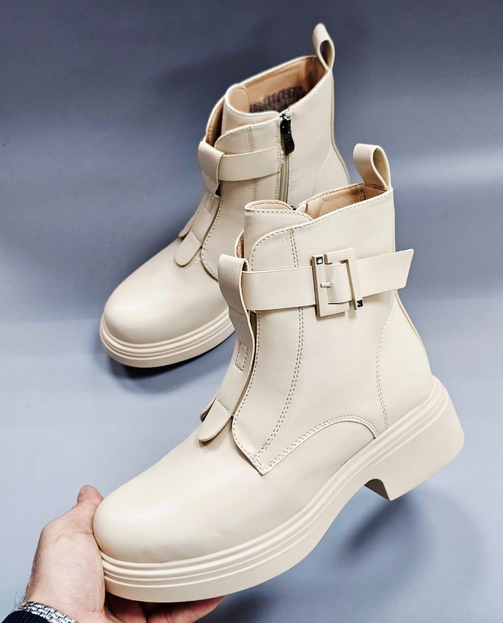 ,женские ботинки,зимние ботинки женские,ботинки женские на шнуровке,бежевые ботинки