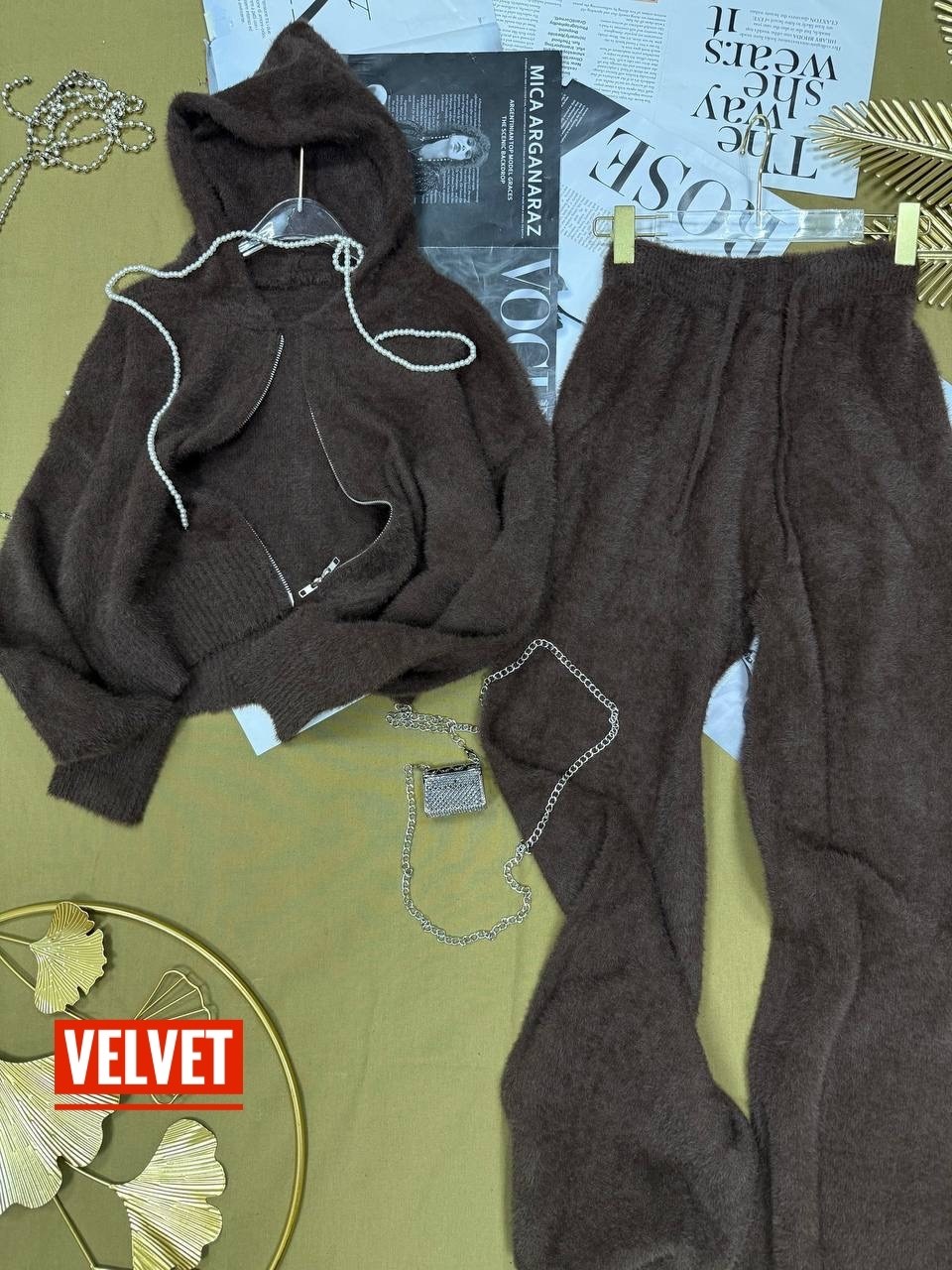 костюм на молнии вельветовый 2 в 1 оверсайз kod 312,велюровый костюм женский,костюм велюровый,женский костюм,флисовый костюм
