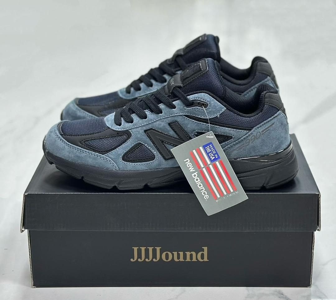 кроссовки new balance 990,new balance 990 v 4,new balance 990,new balance 990v4 jjjjound navy,кроссовки
