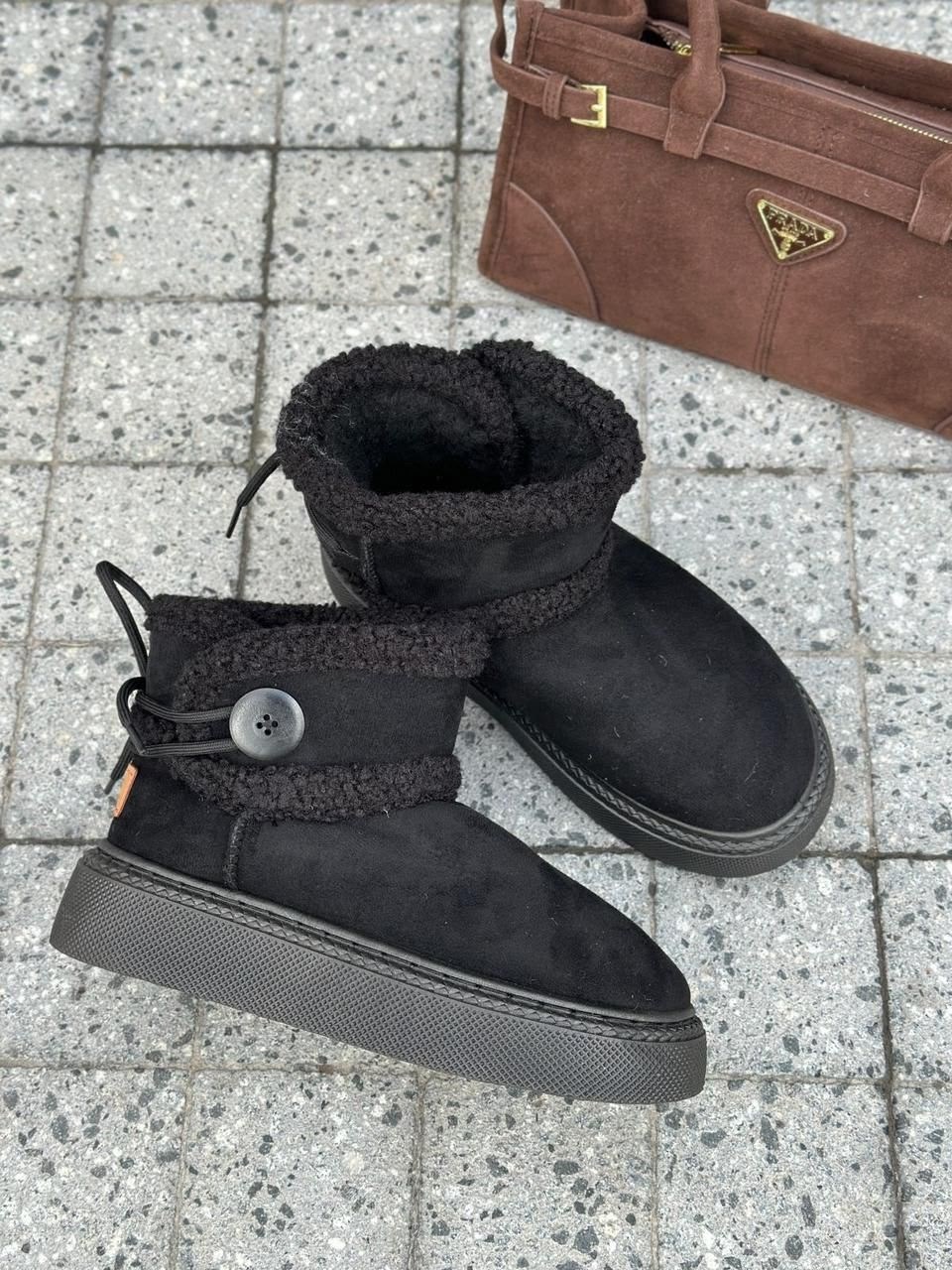 угги женские,зимняя женская ,зимние женские угги,угги женские зимние с мехом сапоги на высокой подошве,угги женские зимние на толстой подошве с мехом сапоги