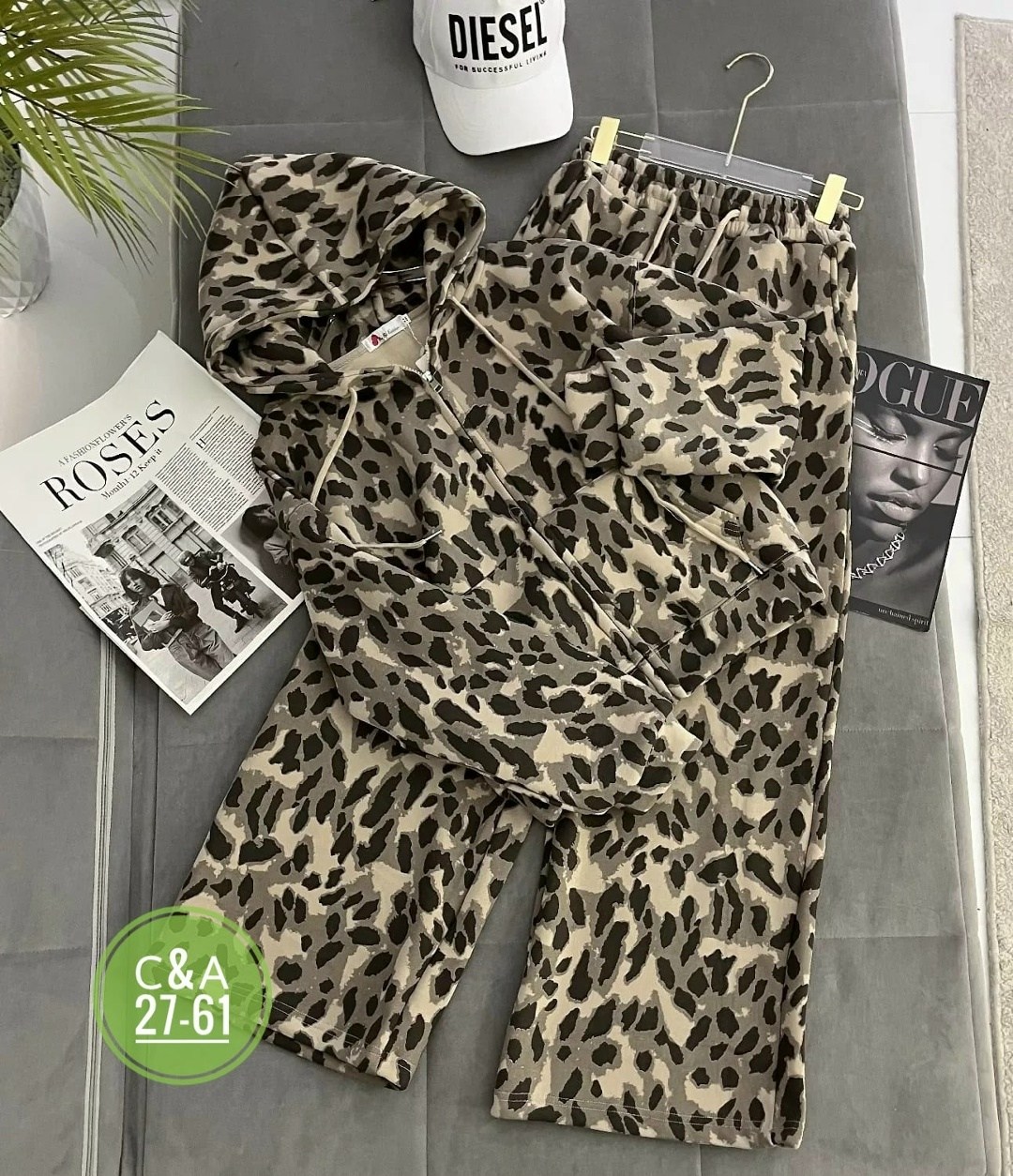 спортивный костюм женский теплый брючный осенний леопардовый majiko,спортивный костюм женский теплый леопардовый majiko,костюм брючный леопардовый принт karim benjama,спортивный костюм теплый леопардо