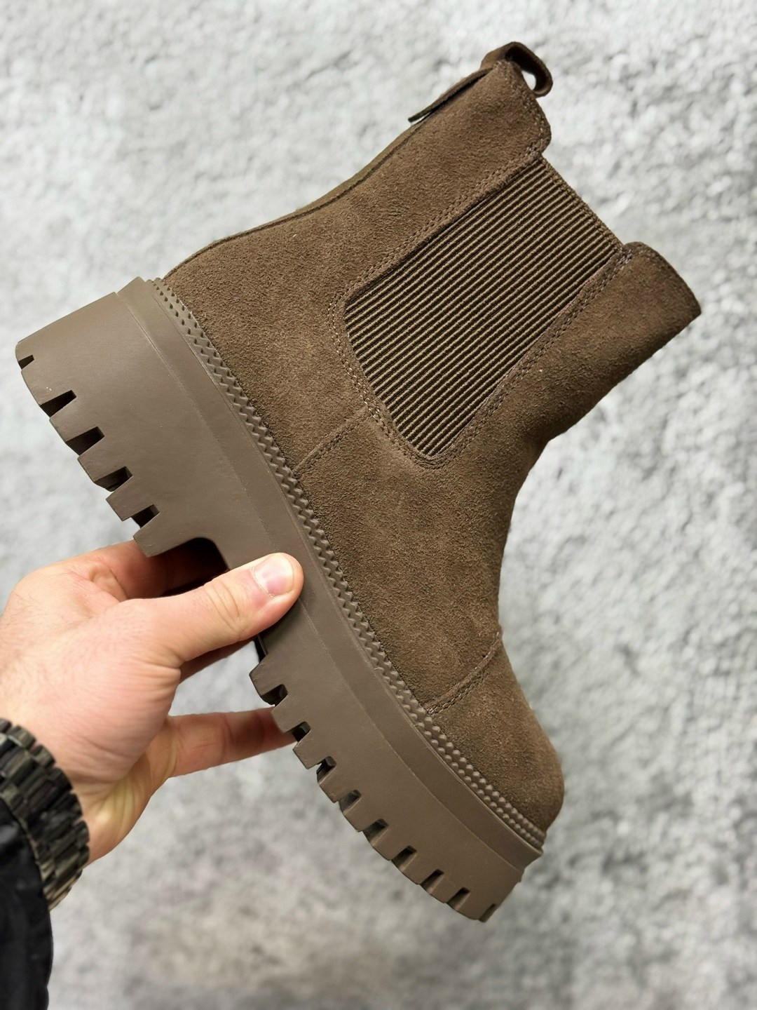 ,ботинки челси,замшевые ботинки,женские ботинки челси,ботинки челси reversal размер 37 зеленый хаки коричневый