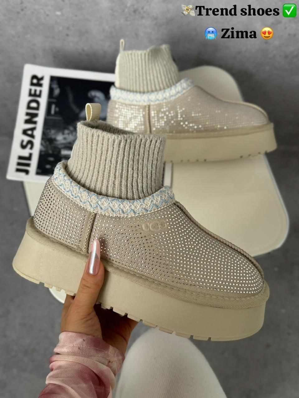 угги женские,,угги зимние на платформе, женская,угги