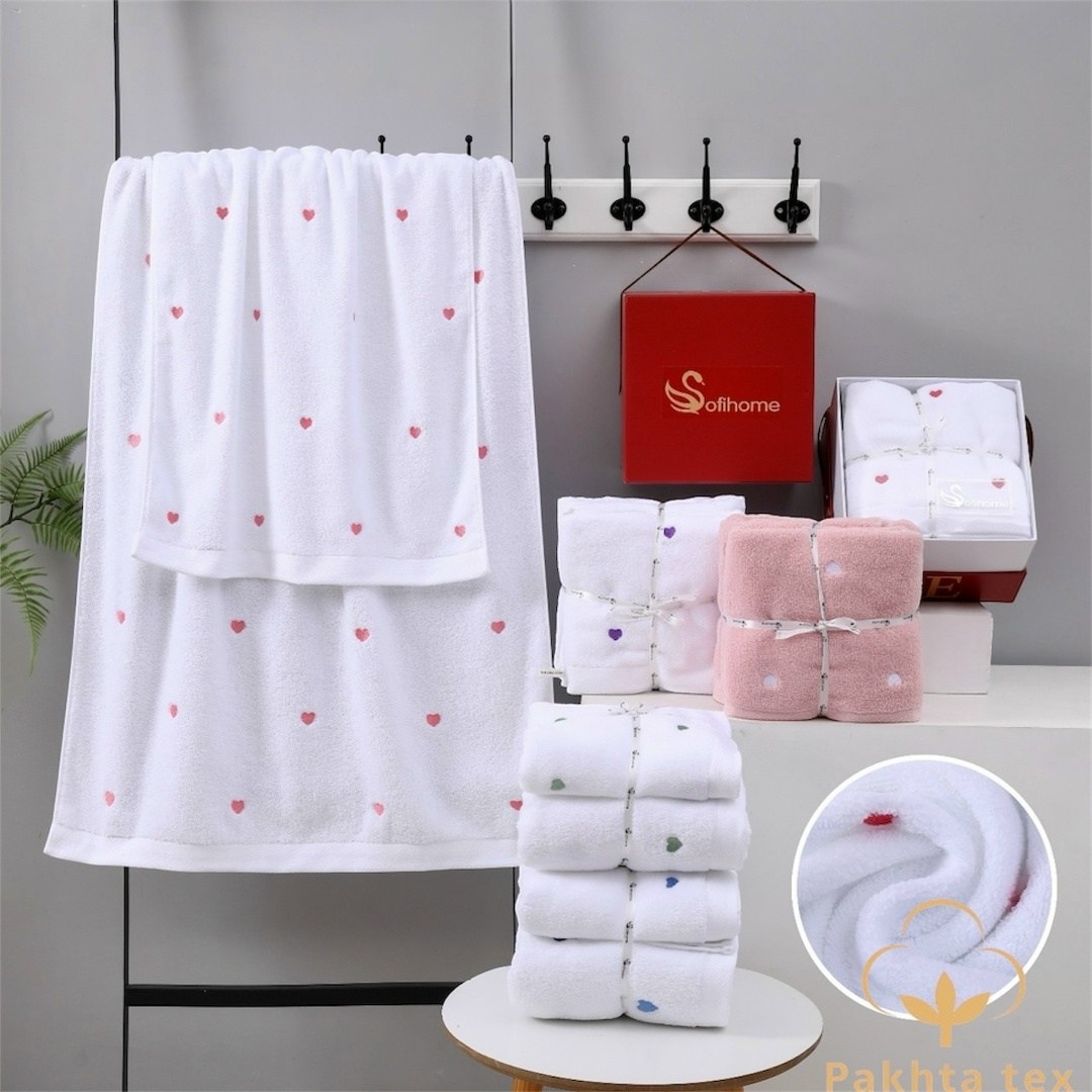полотенца для ванной,полотенца для лица,полотенца для рук,полотенца полотенца,полотенце с сердечками