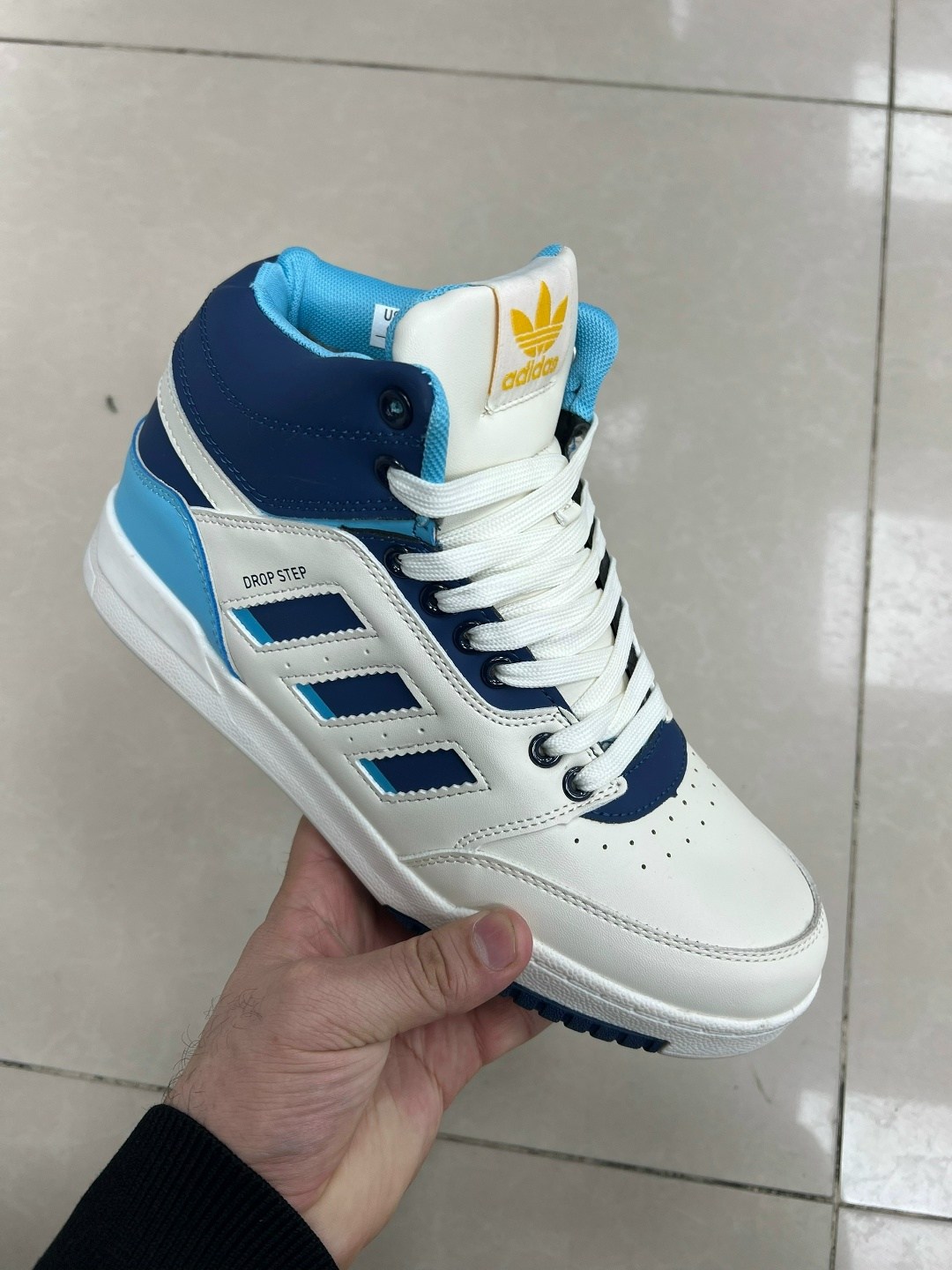 кроссовки adidas,,кроссовки originals drop step j,зимние кроссовки adidas,высокие кроссовки
