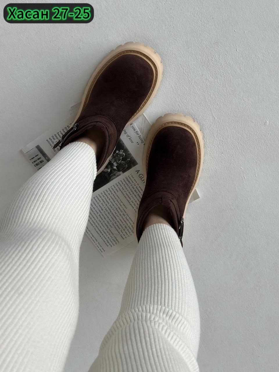 ,ботинки зимние замшевые на платформе derio 283000136, женская,ботинки,ботинки женские