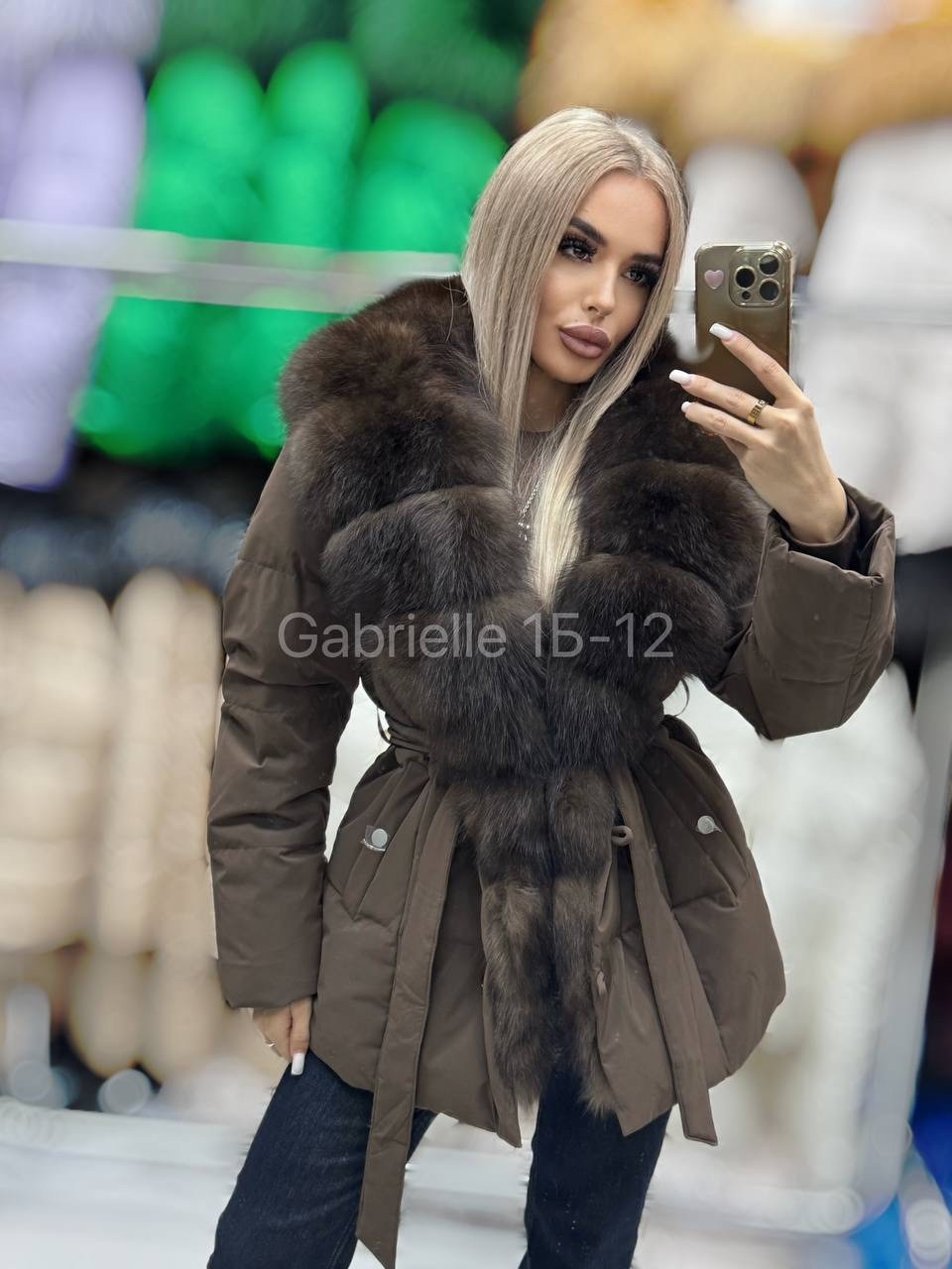 пуховик с натуральным мехом,пуховик с мехом,парка с мехом,пуховик женский,куртка - пуховик с мехом песца city furs