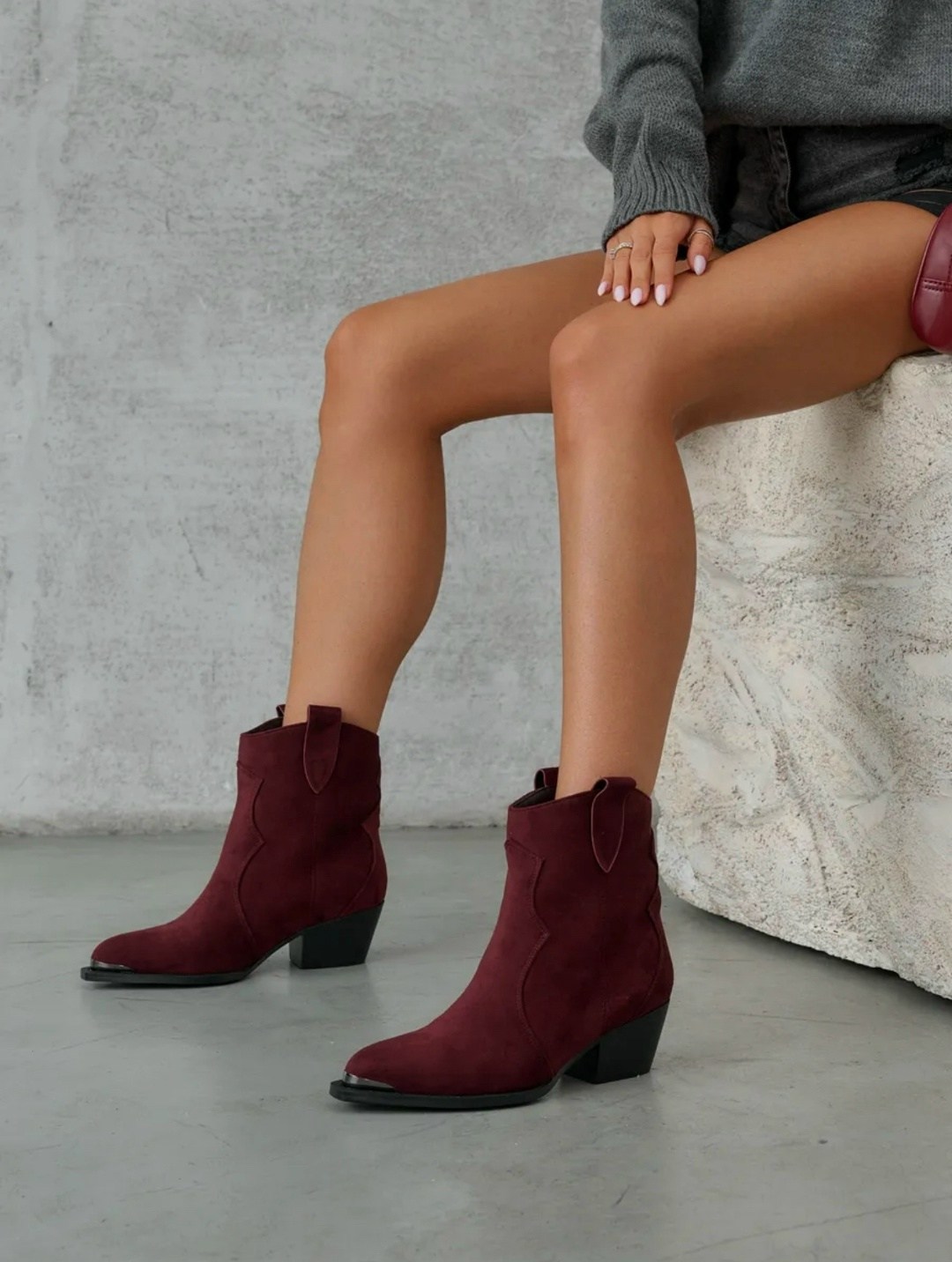 ,замшевые ботинки женские,замшевые ботинки,полусапоги,замшевые казаки