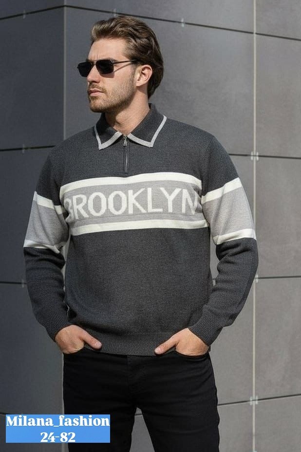 мужские свитера,свитер джемпер,свитер поло,стильный джемпер,свитер plover wear на каждый день
