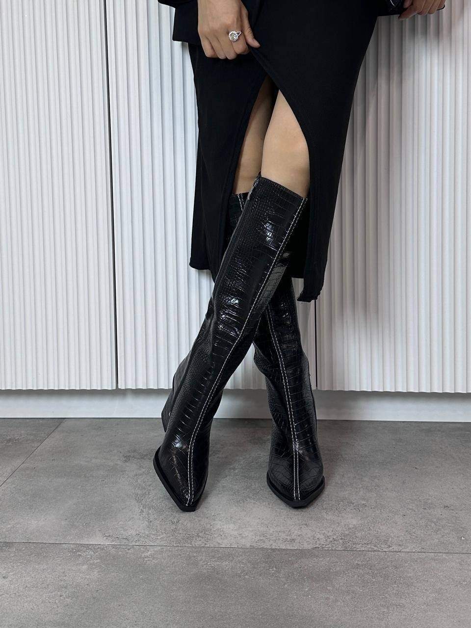 ,женские сапоги,женские высокие сапоги из натуральной кожи,сапоги высокие,сапоги модные