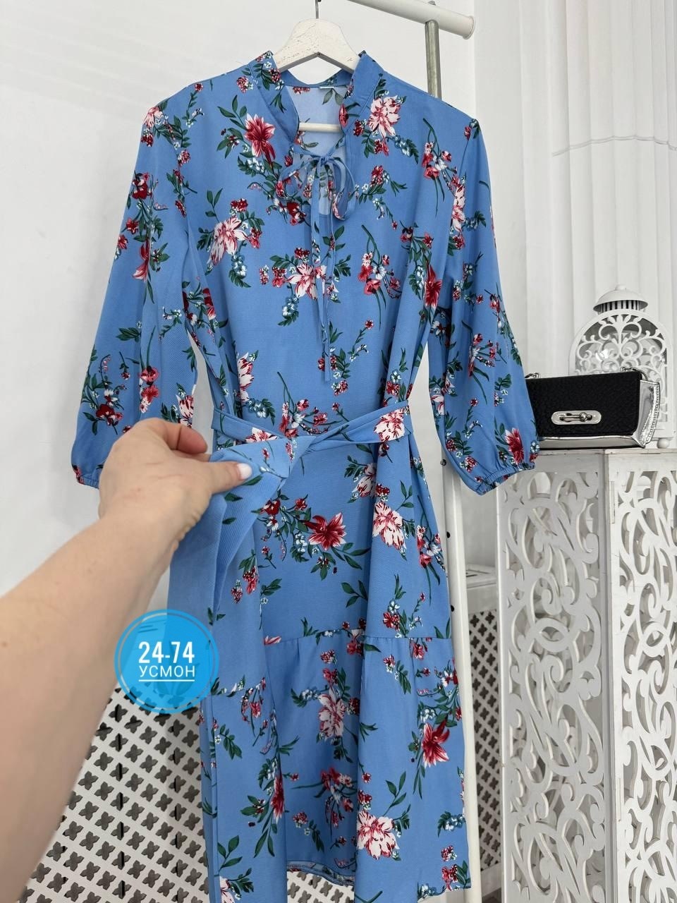 платье женская,платье с длинным рукавом голубое,платье,платье летнее,женское платье летнее