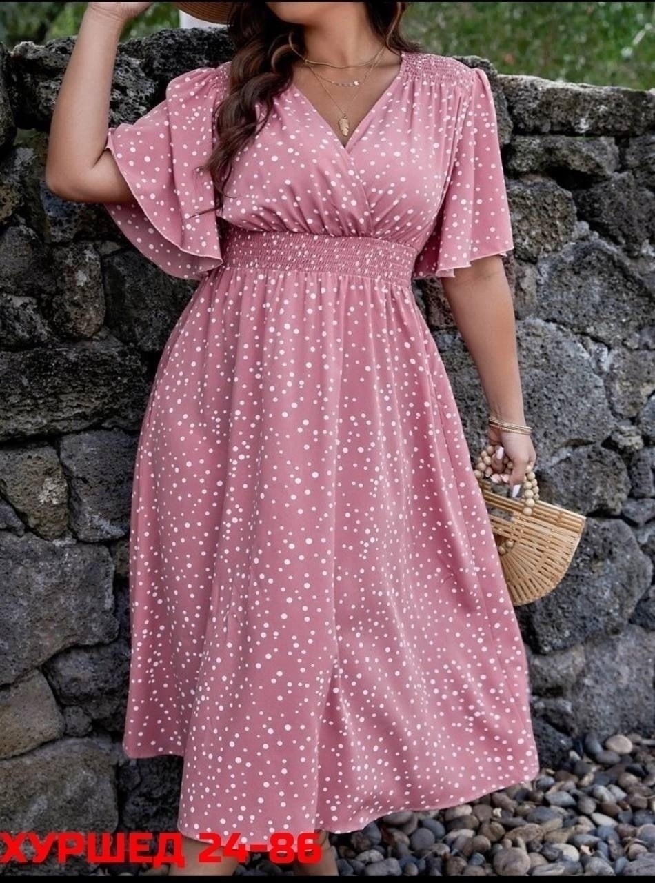 платье в горошек,женское платье в горошек,летнее женское платье,нарядное платье,платье для полных
