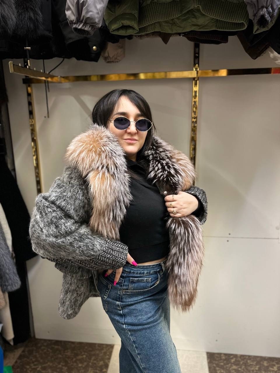 женский пуховик,пуховики с мехом,женская зимняя куртка,женский пуховик с мехом,женская куртка - пуховик с мехом