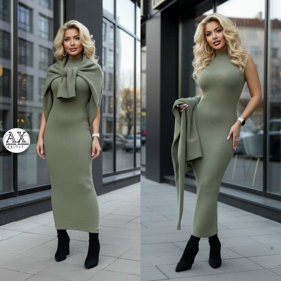 трикотажное платье,платье женское,женское платье лапша,стильное платье