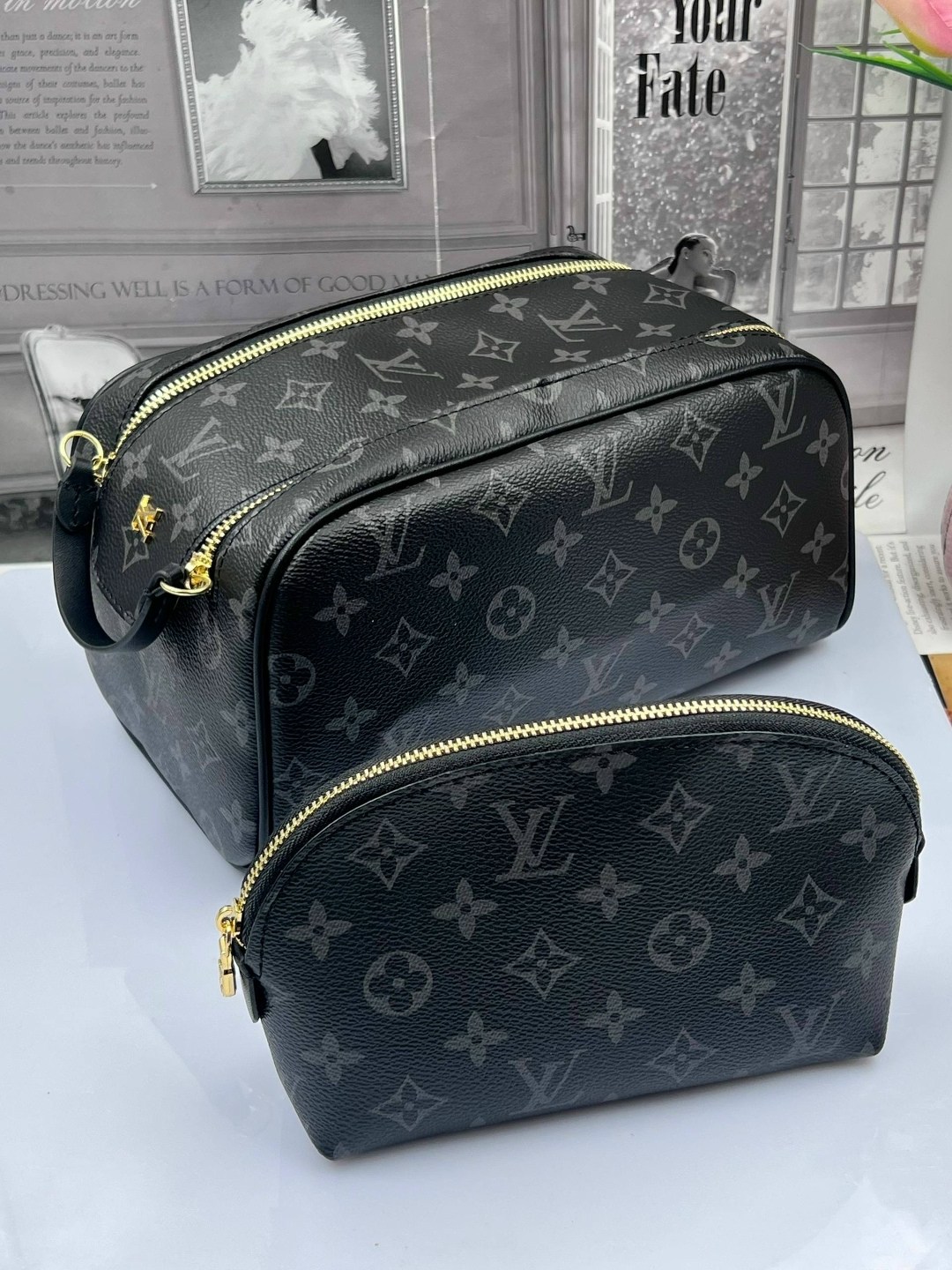 косметичка louis vuitton,походная косметичка луи виттон,луи виттон косметичка,большая косметичка от луи виттон,косметичка луи витон