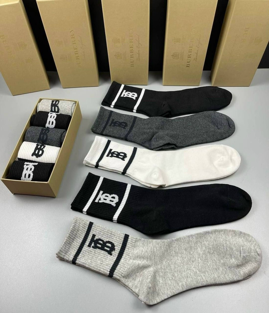носки burberry,носки бербери,комплект носков burberry,носки мужские,комплект носки мужские