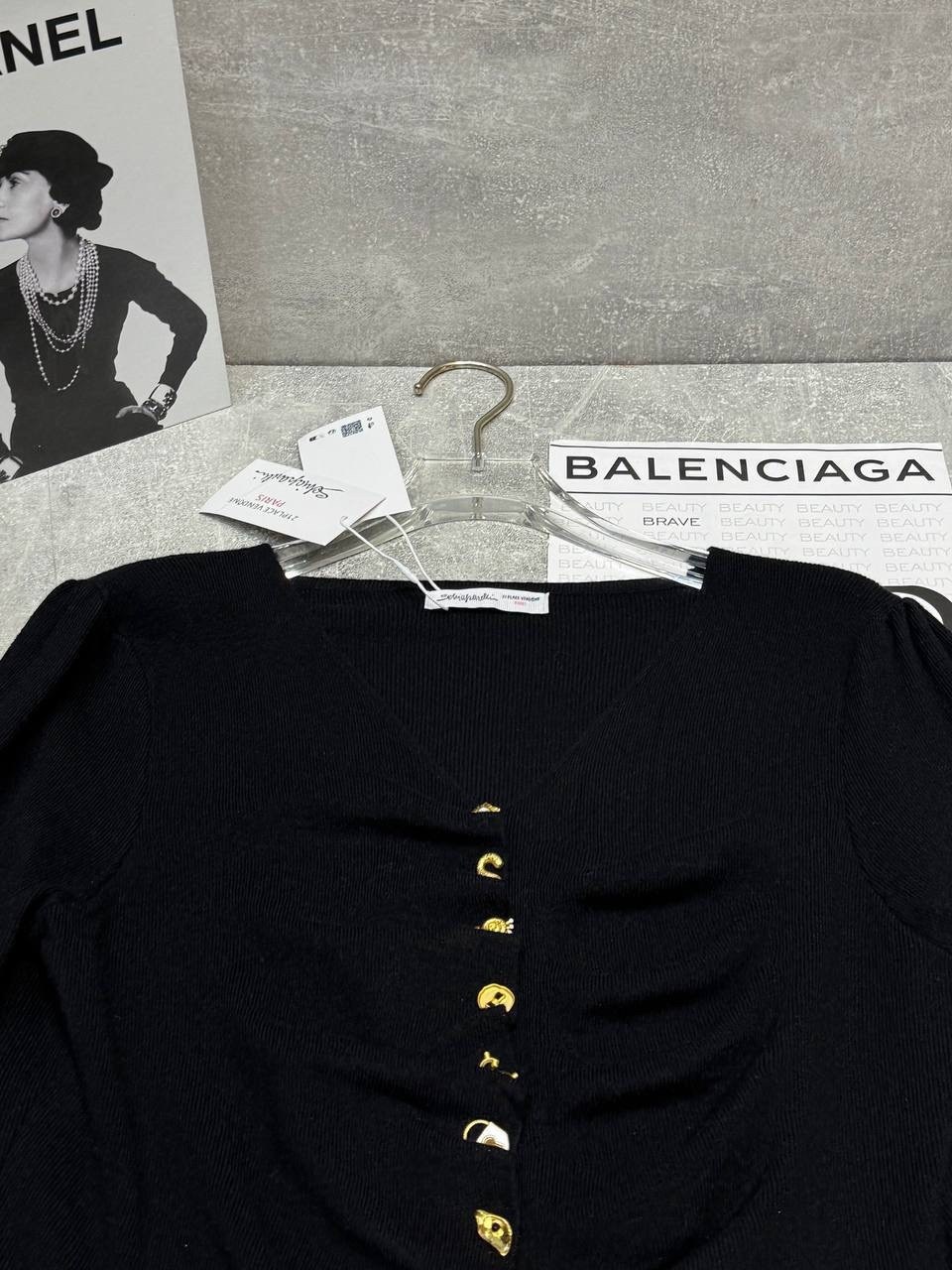 кардиган balmain черный,жакет balmain,женская кофта,укороченный кардиган balmain,кофта с пуговицами