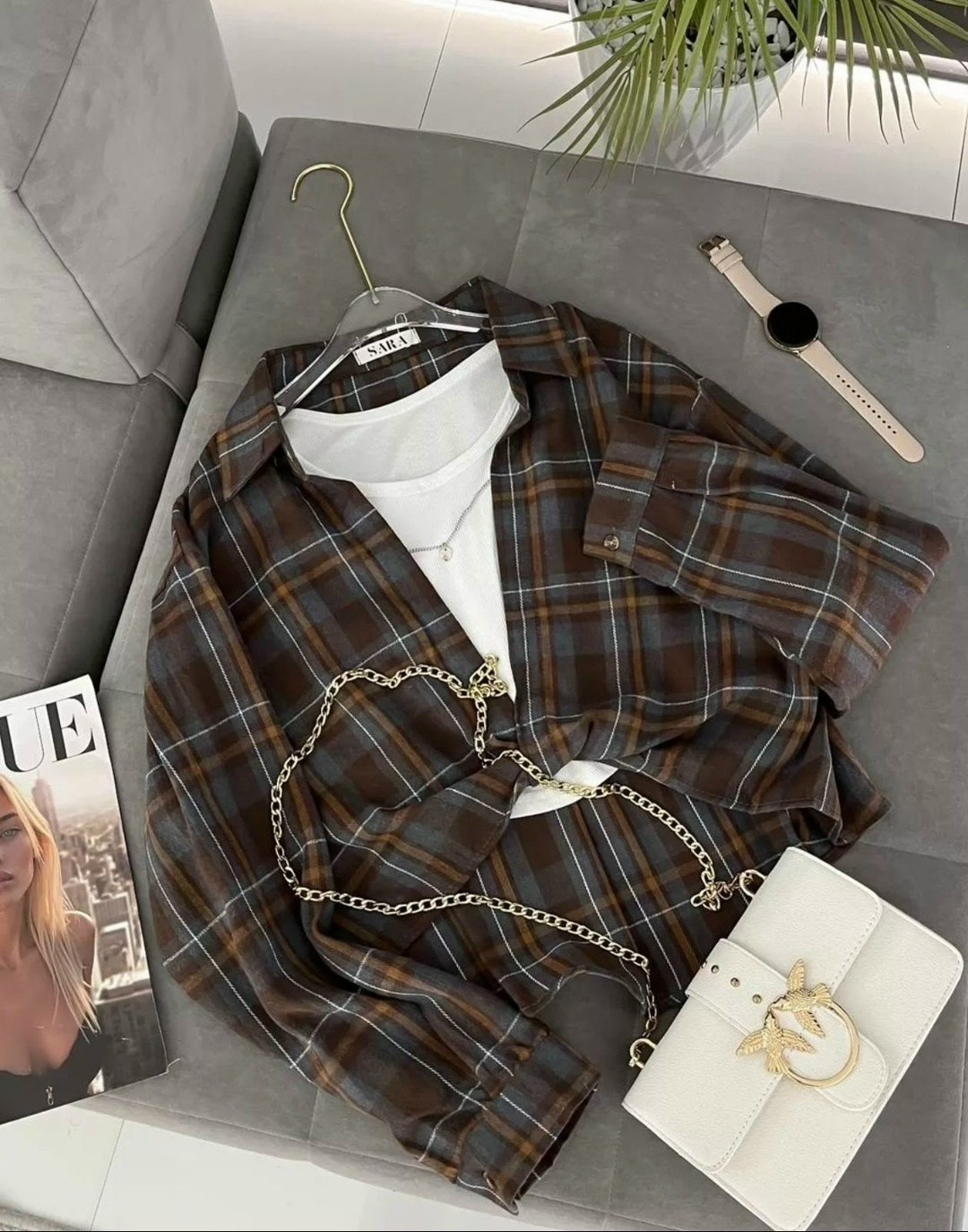 рубашка в клетку оверсайз bl brand,женская рубашка в клетку,розовая рубашка в клетку оверсайз,рубашка в клетку оверсайз bl brand розовый,рубашка в клетку женская оверсайз