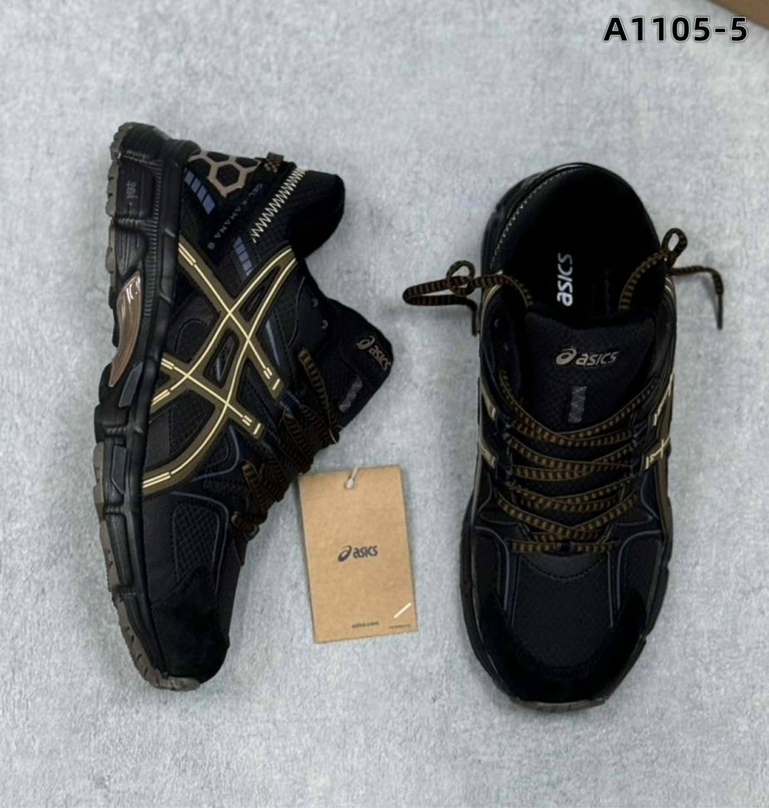 кроссовки мужские asics gel-kahana 8,кроссовки asics gel-kahana 8,кроссовки asics,кроссовки asics мужские,мужские летние кроссовки asics gel kahana 8 с черным золотом