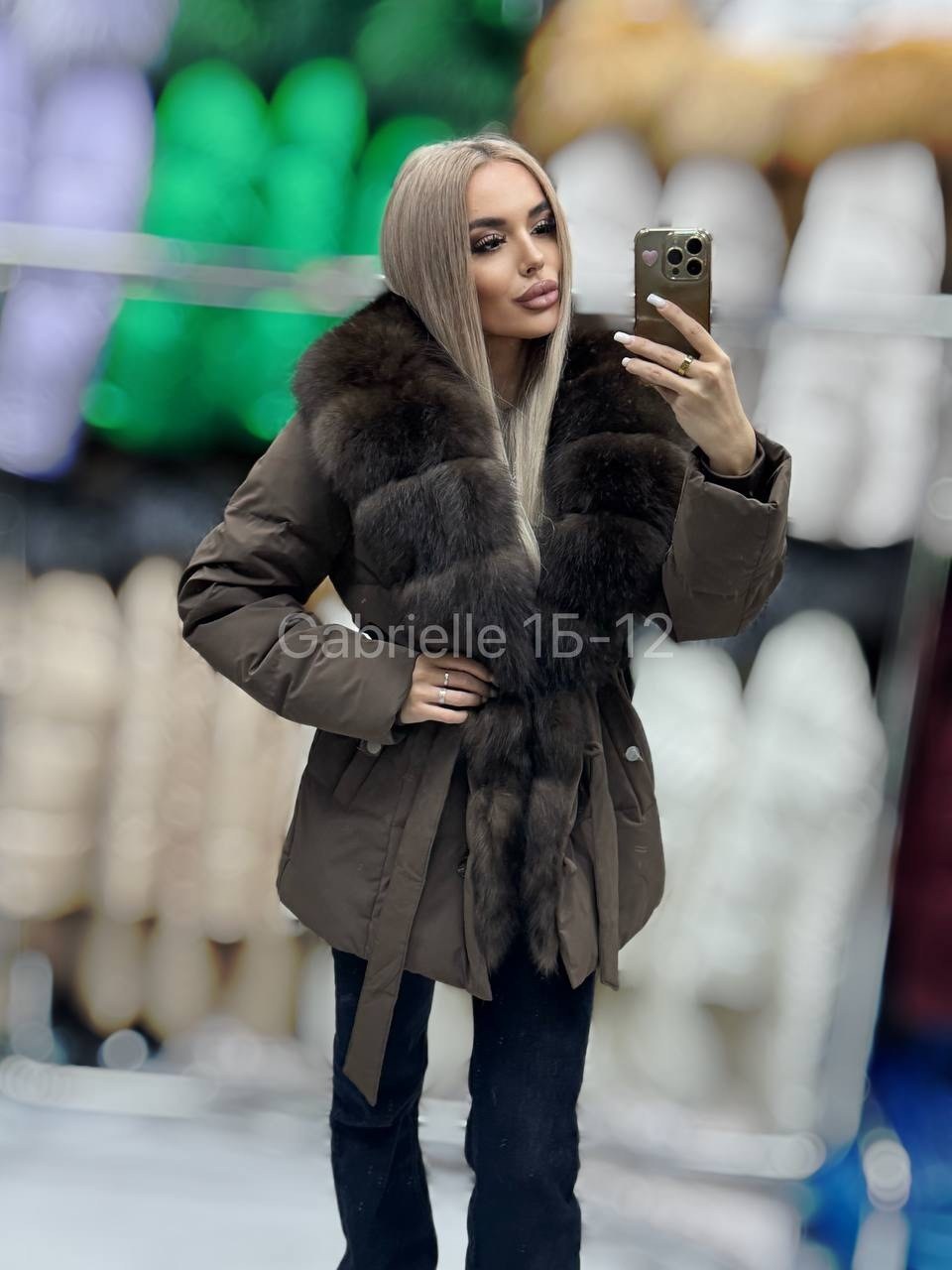 пуховик с натуральным мехом,пуховик с мехом,парка с мехом,пуховик женский,куртка - пуховик с мехом песца city furs