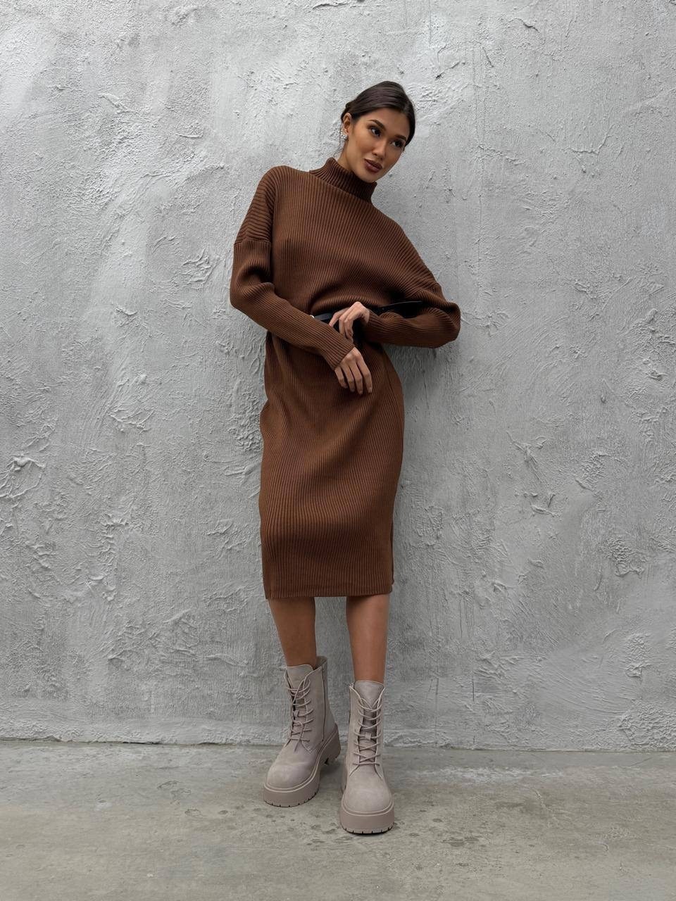 вязаное платье миди,платье вязаное,трикотажное платье,платье со свитером,платье трикотажное женское миди