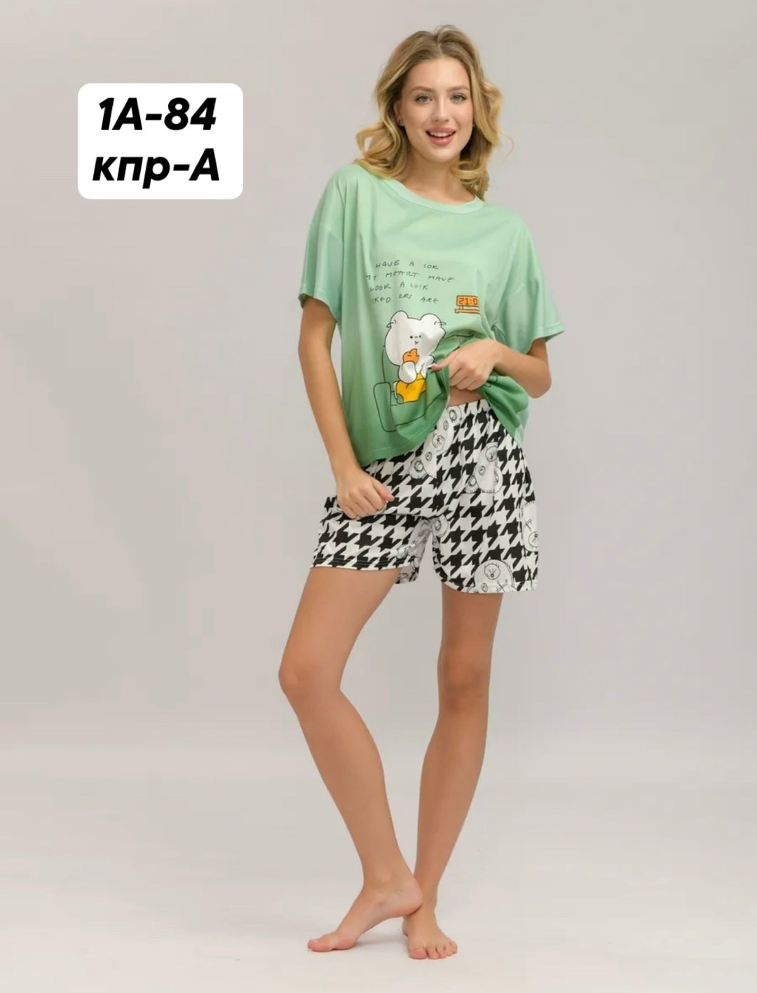 пижама одежда для дома,пижама женская с брюками,пижама женская тройка,комплект пижама,женская пижама из хлопка с бриджами  46 размер