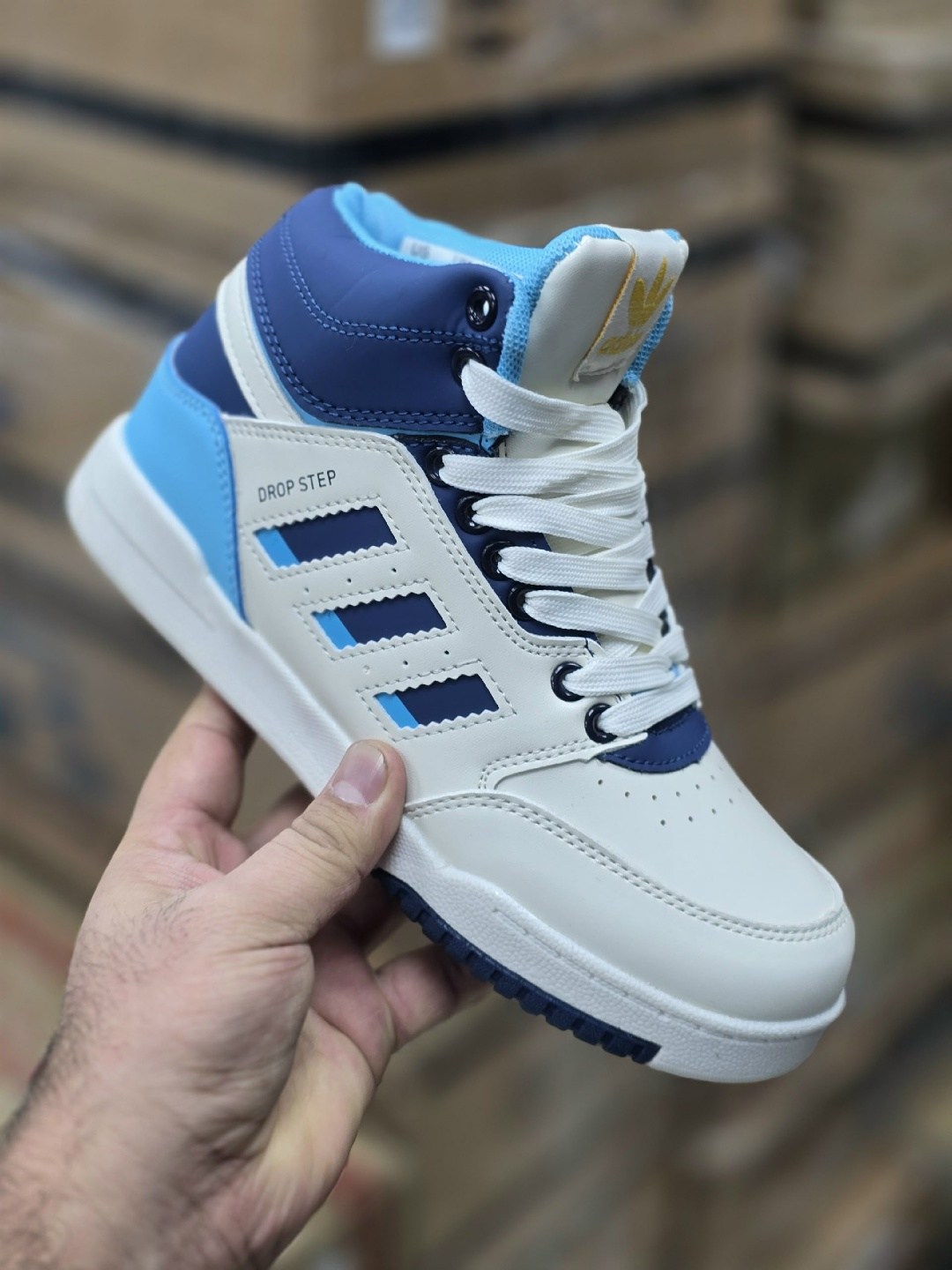 крос adidas drop step выс бел чер зим 2102-5,кроссовки и кеды adidas drop step выс бел чер зим,женские зимние кроссовки d-sh-r,крос adidas drop step выс бел чер зим,кроссовки зимние adidas