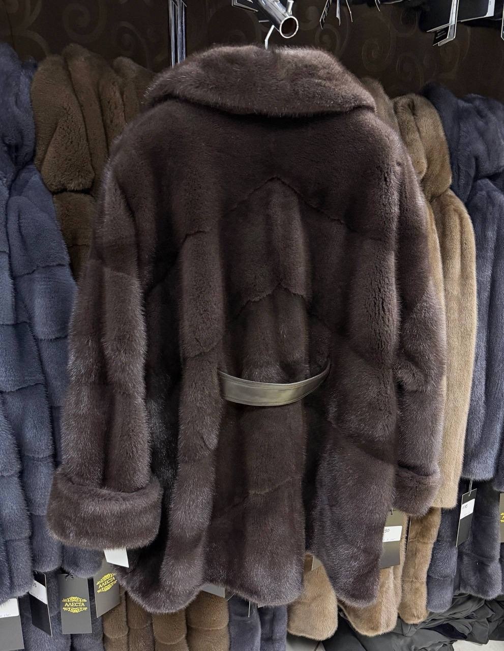 шуба норковая,шуба,шуба коричневая из меха норки,шуба норка,шубка