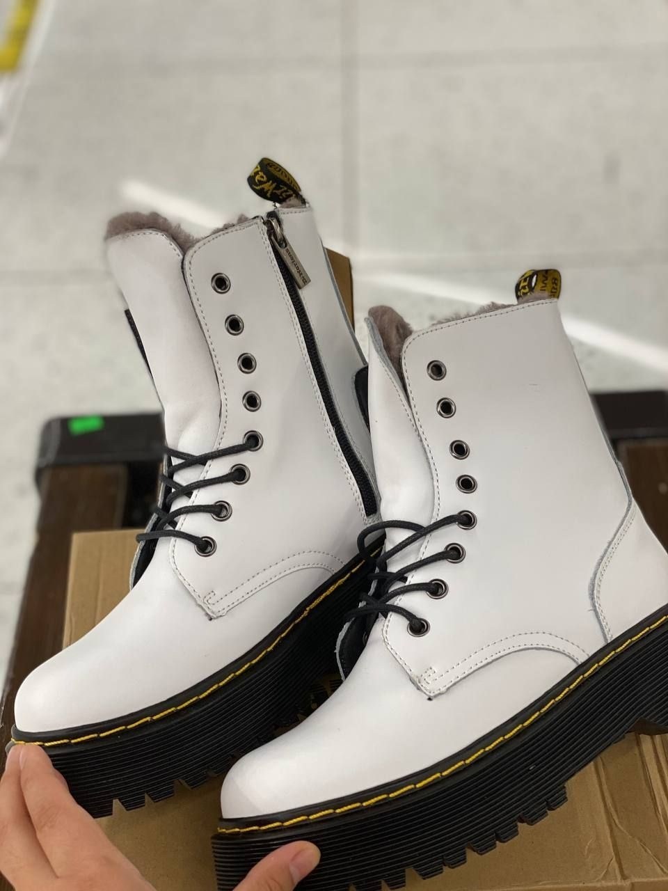 ,dr. martens ботинки jadon,ботинки dr martens,ботинки белые,ботинки dr