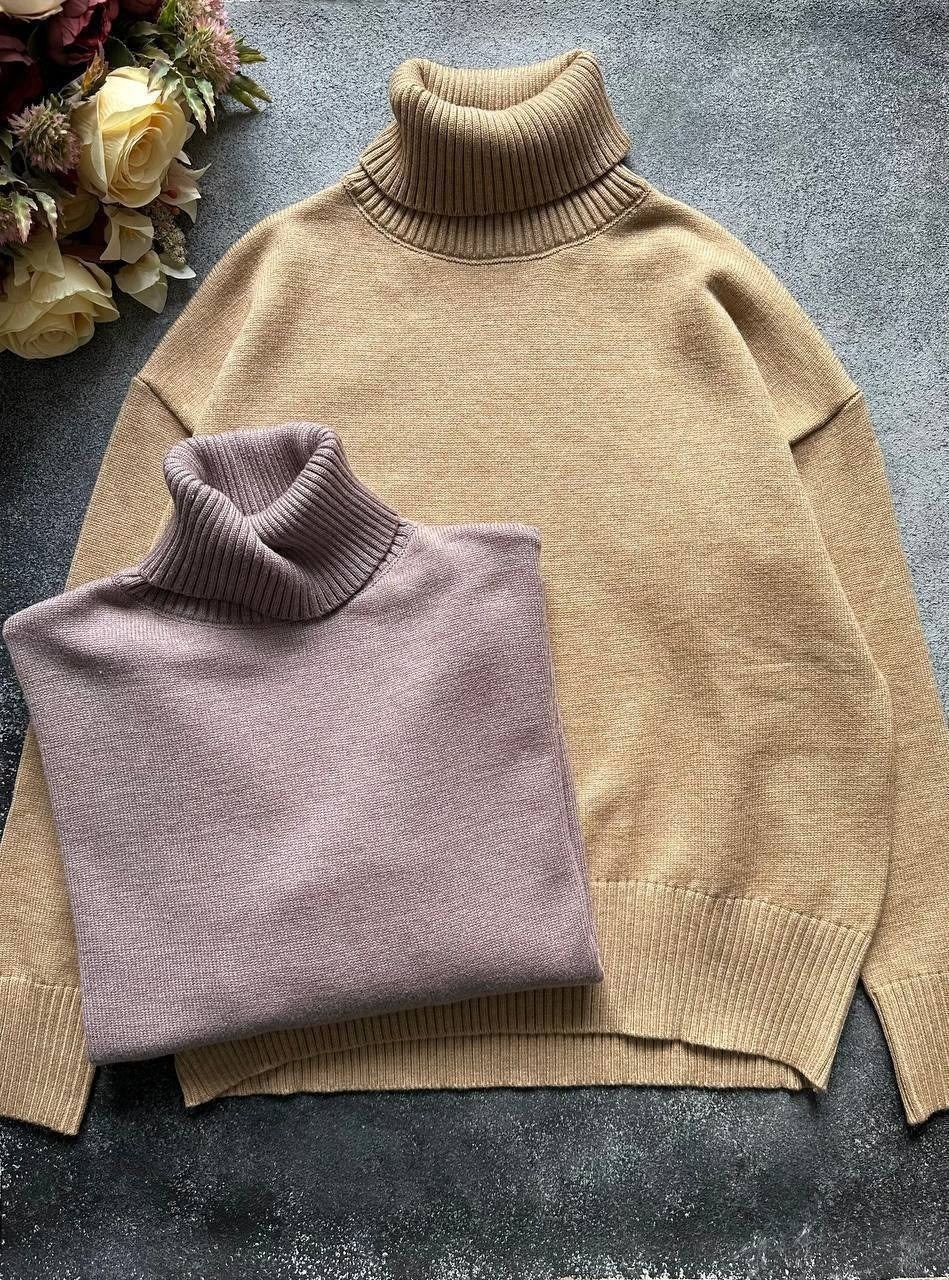 свитер женский оверсайз,cвитер оверсайз с горлом,бежевый свитер,свитер с высоким воротом,свитер оверсайз бежевый