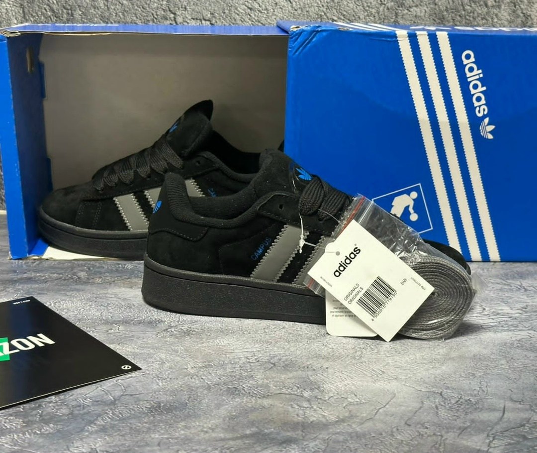 кроссовки adidas,кроссовки adidas campus,,кроссовки адидас,адидас кампус 00s серо-чёрные