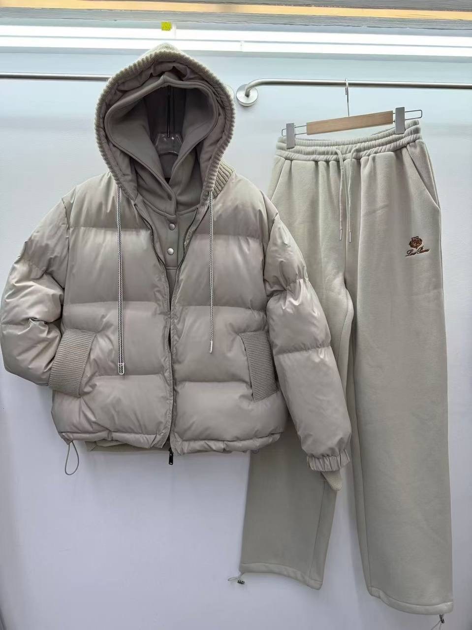 куртка модная,костюм тройка с курткой,стильные костюмы,куртка дутая оверсайз,одежда пуховик