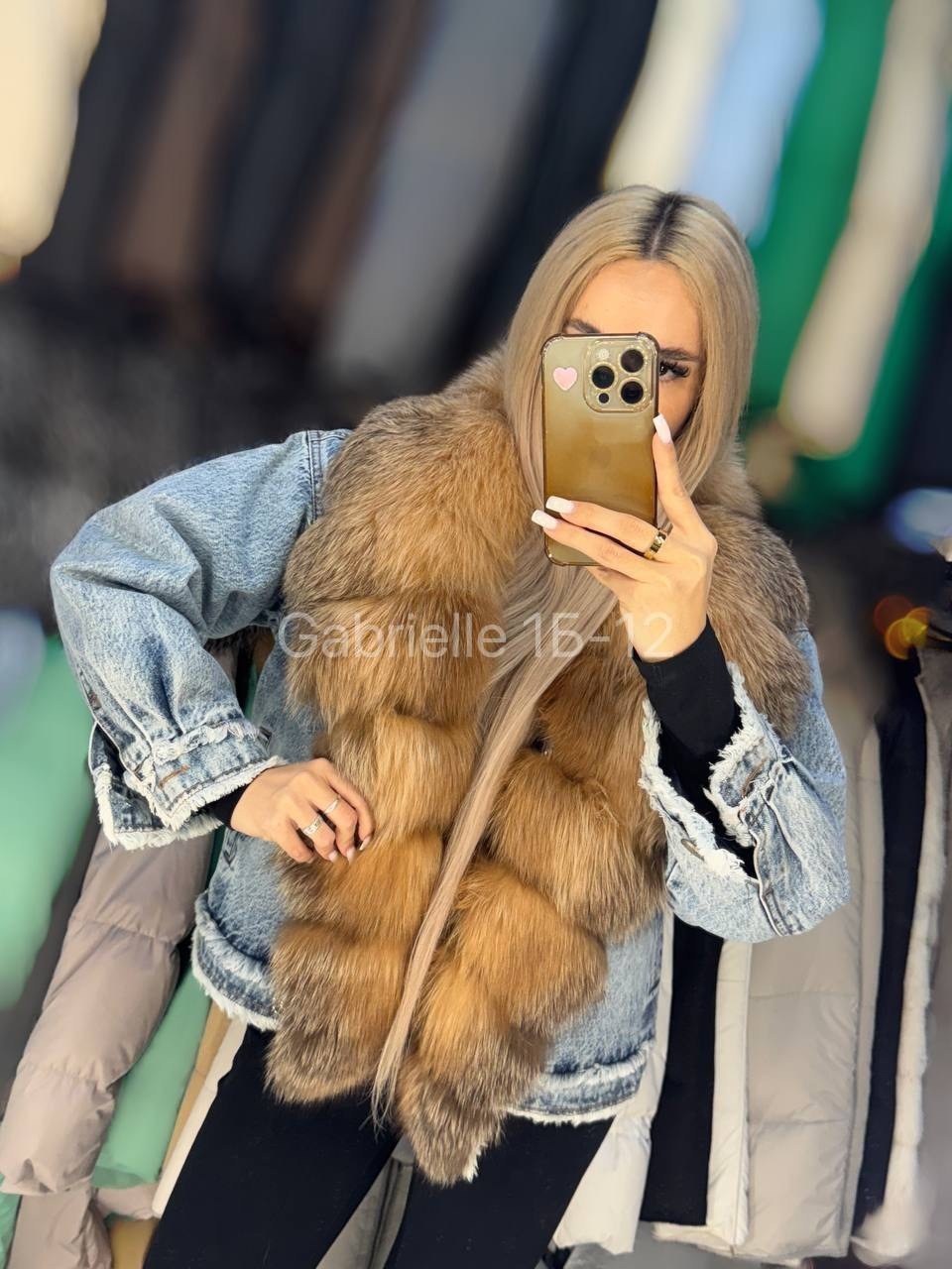 джинсовка с мехом,джинсовка с мехом куницей,джинсовая куртка с мехом,джинсовая куртка женская с мехом,джинсовка с мехом женская