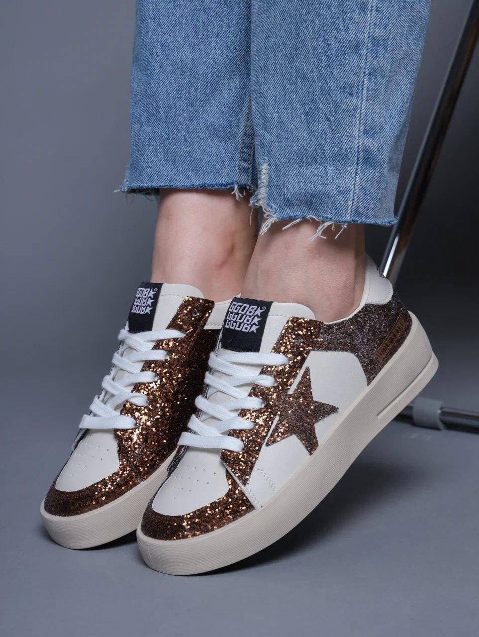 ,golden goose кроссовки,кеды golden goose,женские кеды,блестящие кроссовки
