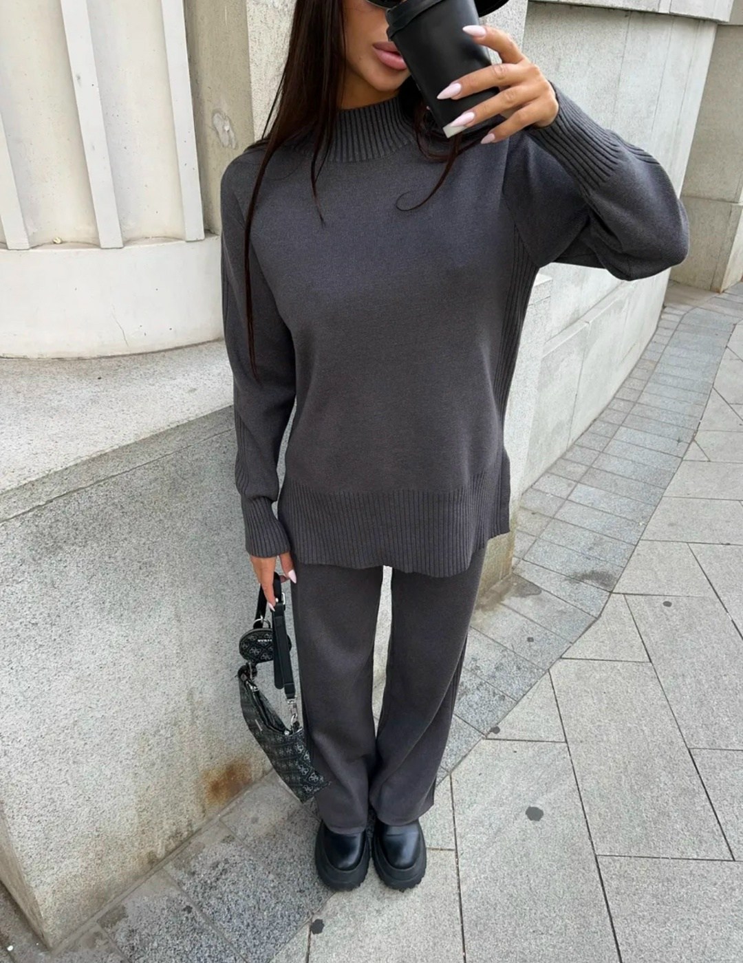 костюм трикотажный с брюками micioha 255410324,костюм трикотажный теплый с брюками micioha 255410324,костюм двойка кашемир,костюм трикотажный с брюками micioha,костюм трикотажный с брюками micioha 275