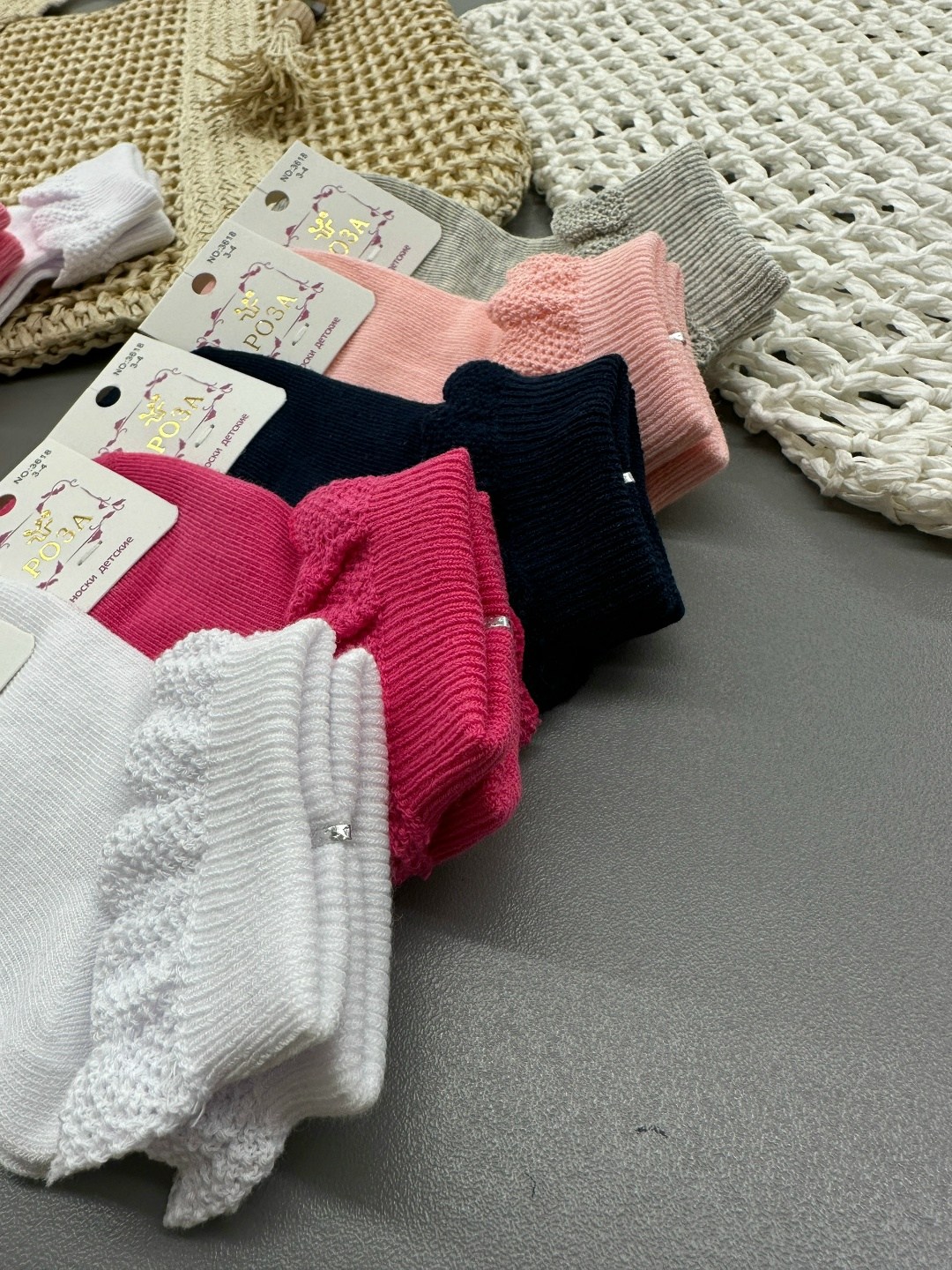 носки детские для девочек,носки роза,носочки для девочек,носки для девочки из хлопка,носочки с рюшами