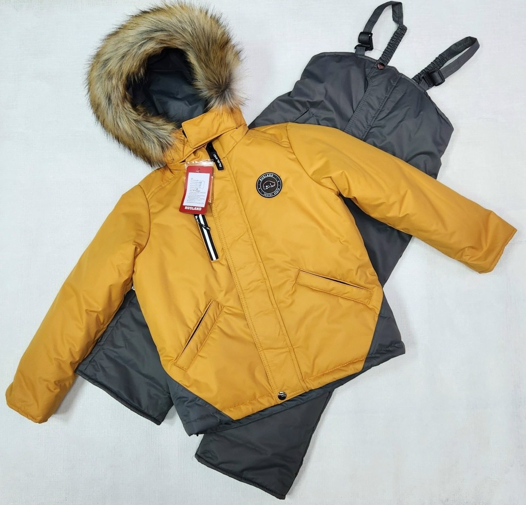 комплект верхней одежды rusland,зимний костюм для мальчика,зимний костюм,детский зимний костюм,одежда зимняя