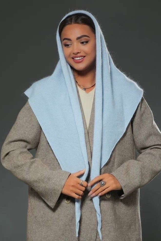 косынка из ангоры,шарф женские,мусульманские шарфы,шарф шарфы,платки шарф